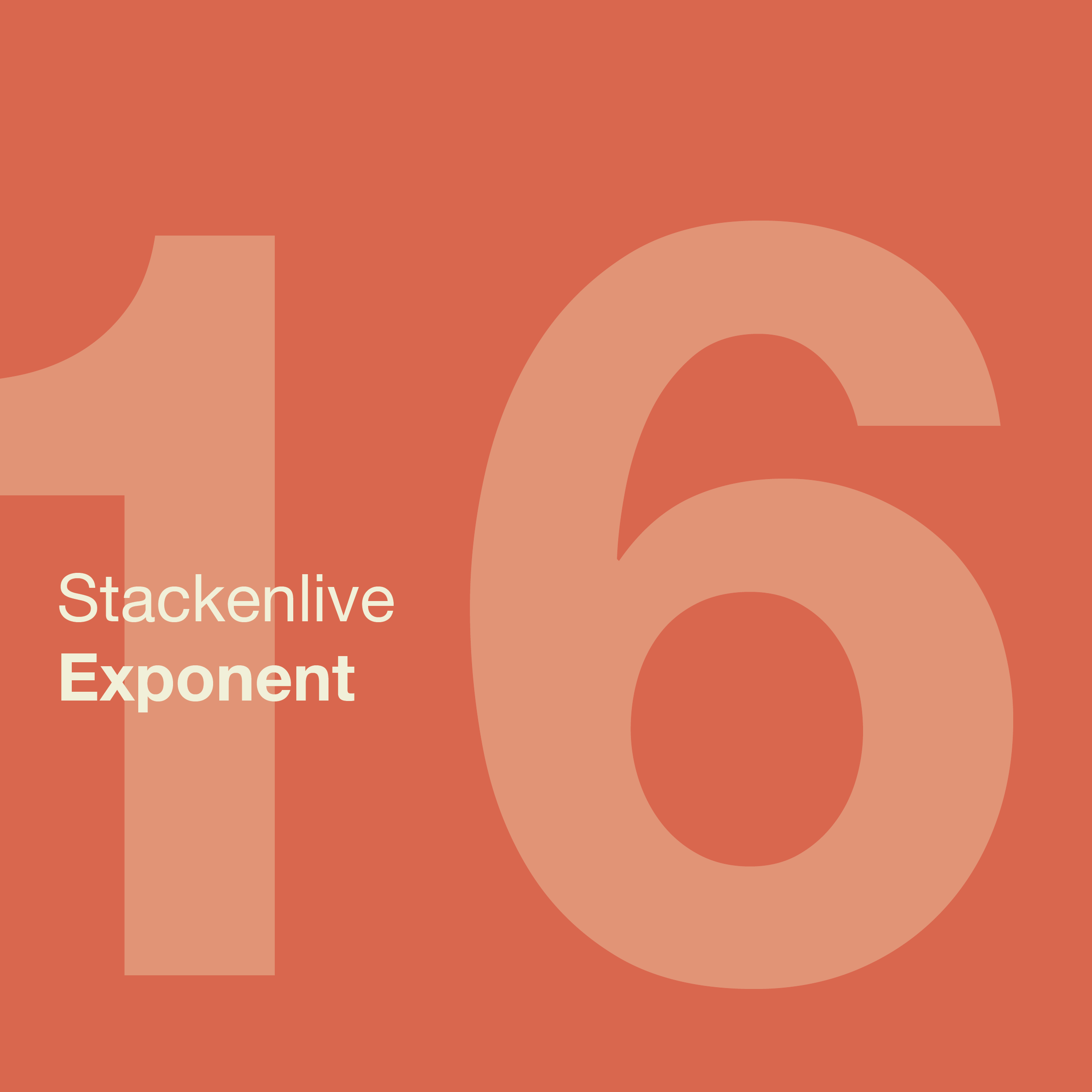 Stackenlive 16: Exponent