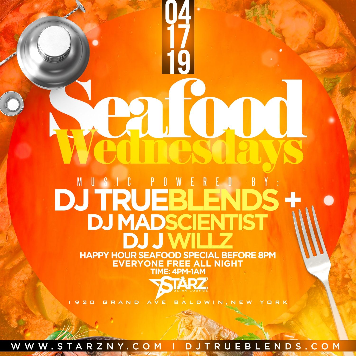 Live From Seafood Wednesdays April 17th 2019