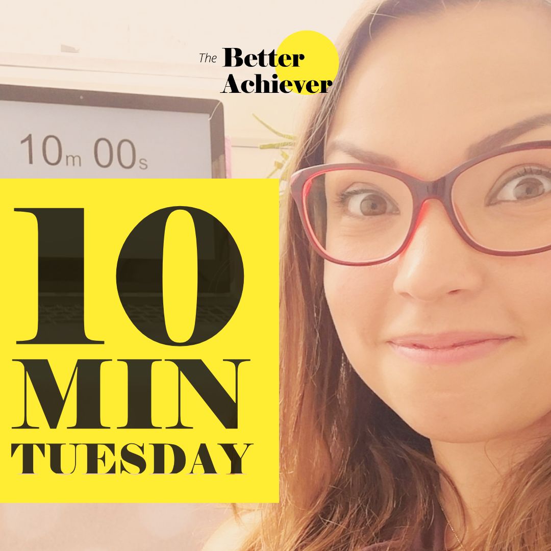 011 #10MinTuesday April 24, 2019 - On Showing Up