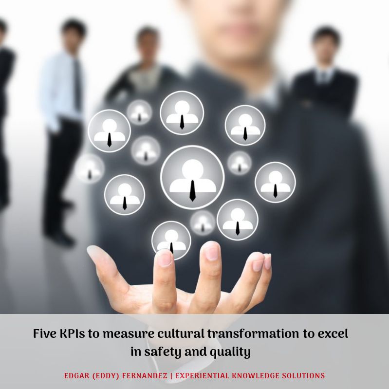 Five KPIs to measure Cultural Transformation to Excel in Quality and Safety
