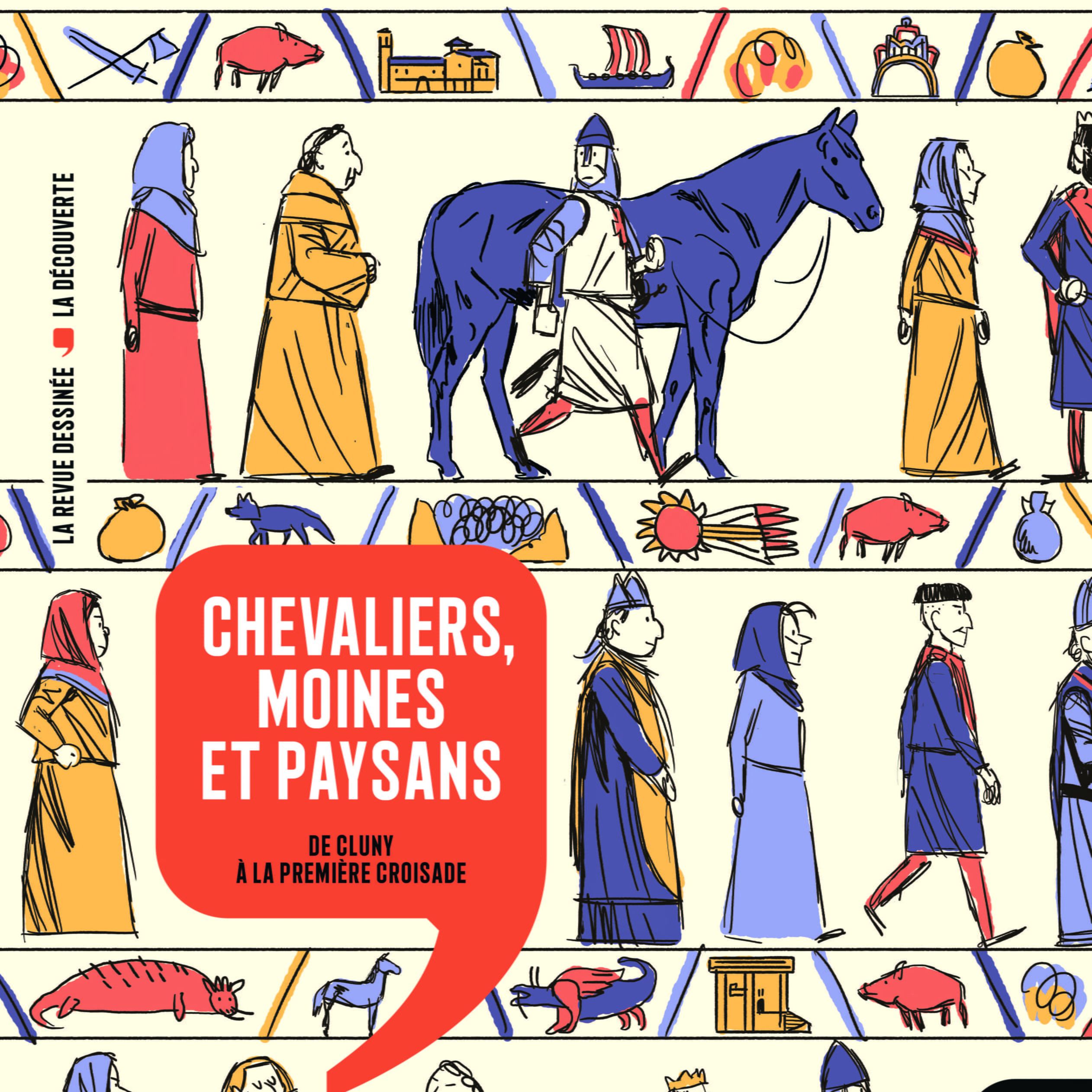 Chevaliers, Moines et Paysans - raconter et dessiner l'histoire
