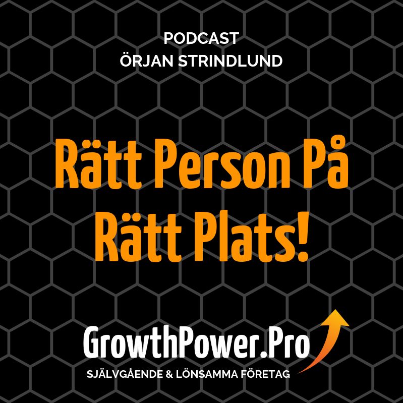 Rätt Person På Rätt Plats!