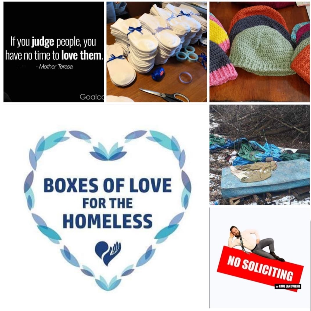 Episode # 7 Boxes of Love for the Homeless