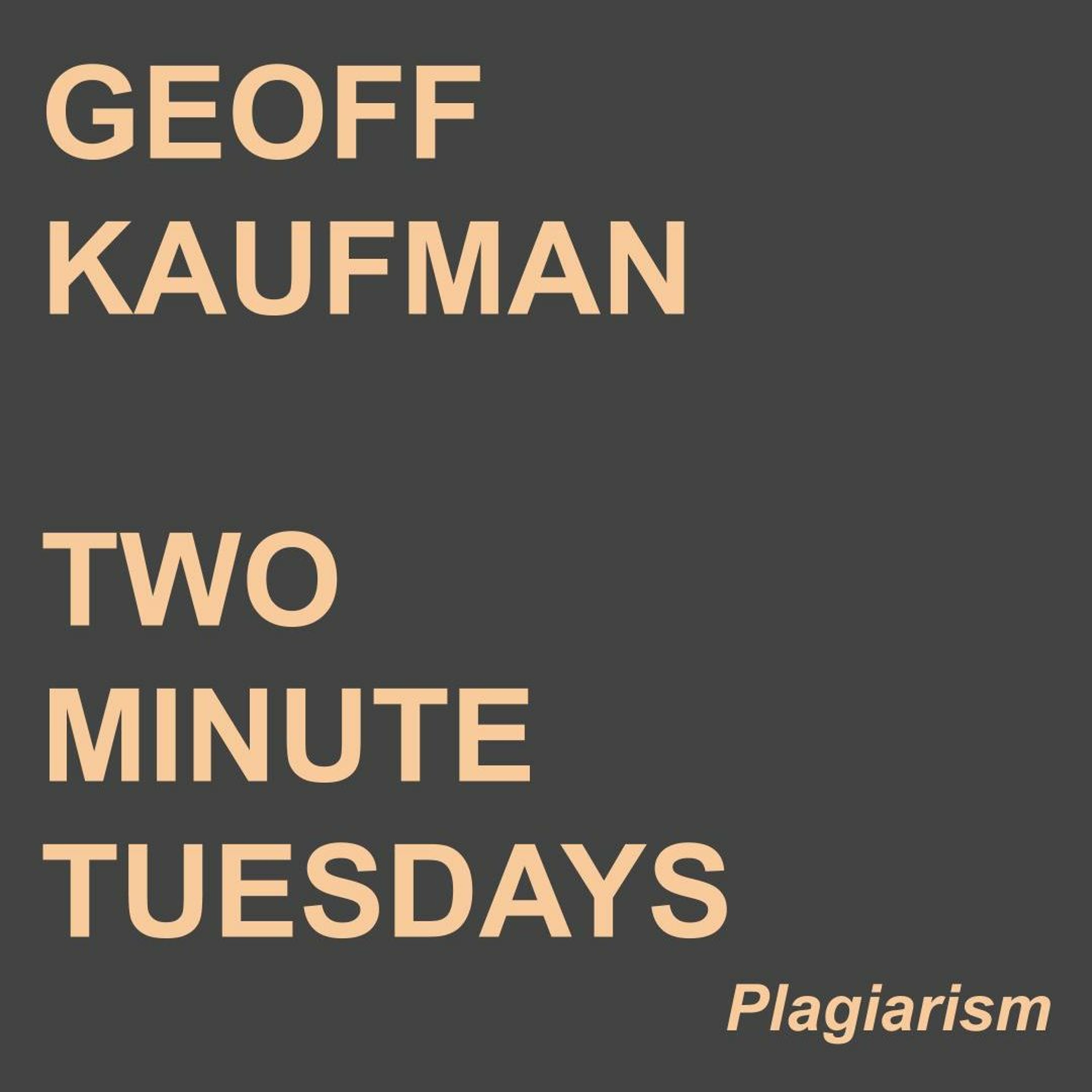 5.28.19 - Plagiarism
