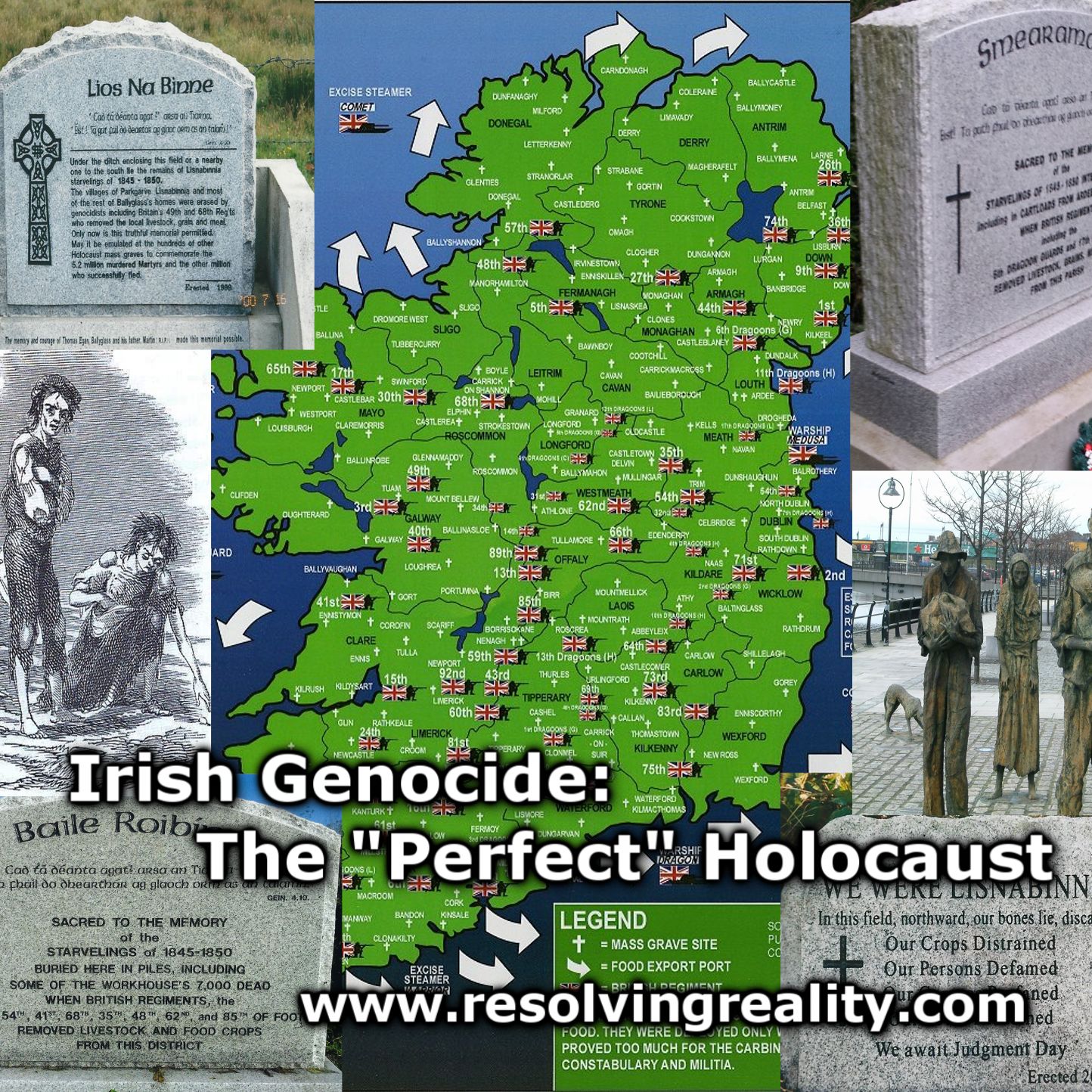 Irish Genocide: The "Perfect" Holocaust - Chris Fogarty on Resolving Reality Radio