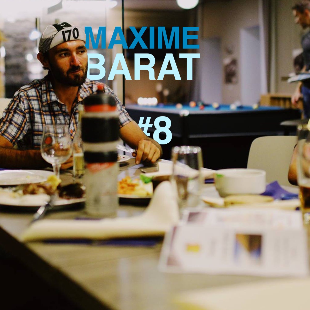 Episode 8 - Maxime Barat - "je ne m'entraine pas. Par contre, je fais 25h de vélo par semaine".