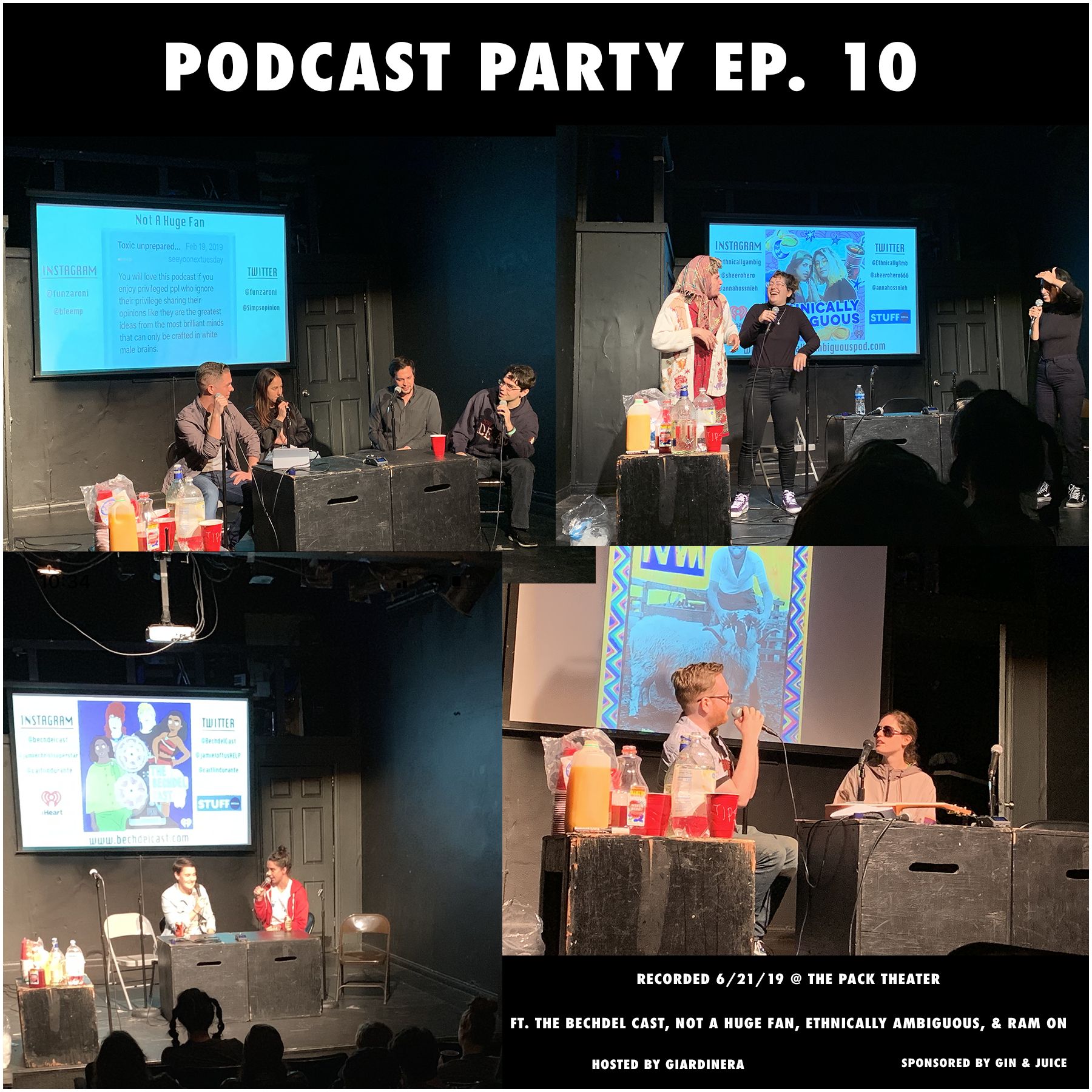Ep. 10 (The Bechdel Cast, Ethnically Ambiguous, Not A Huge Fan, Ram On)
