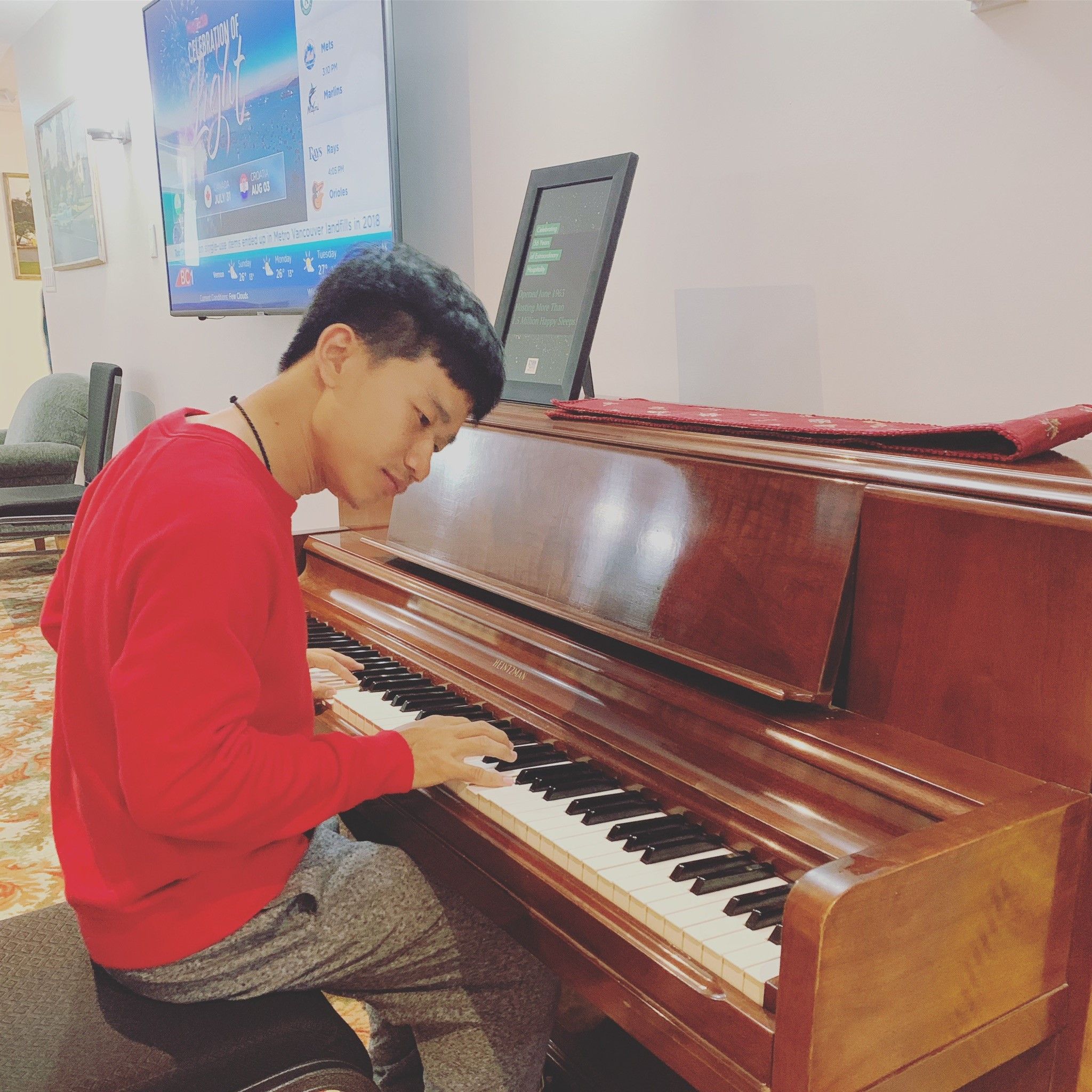 CAD 2 ใจของฉันเป็นของเธอเสมอ" ขอบคุณ Canada Piano Instrumental