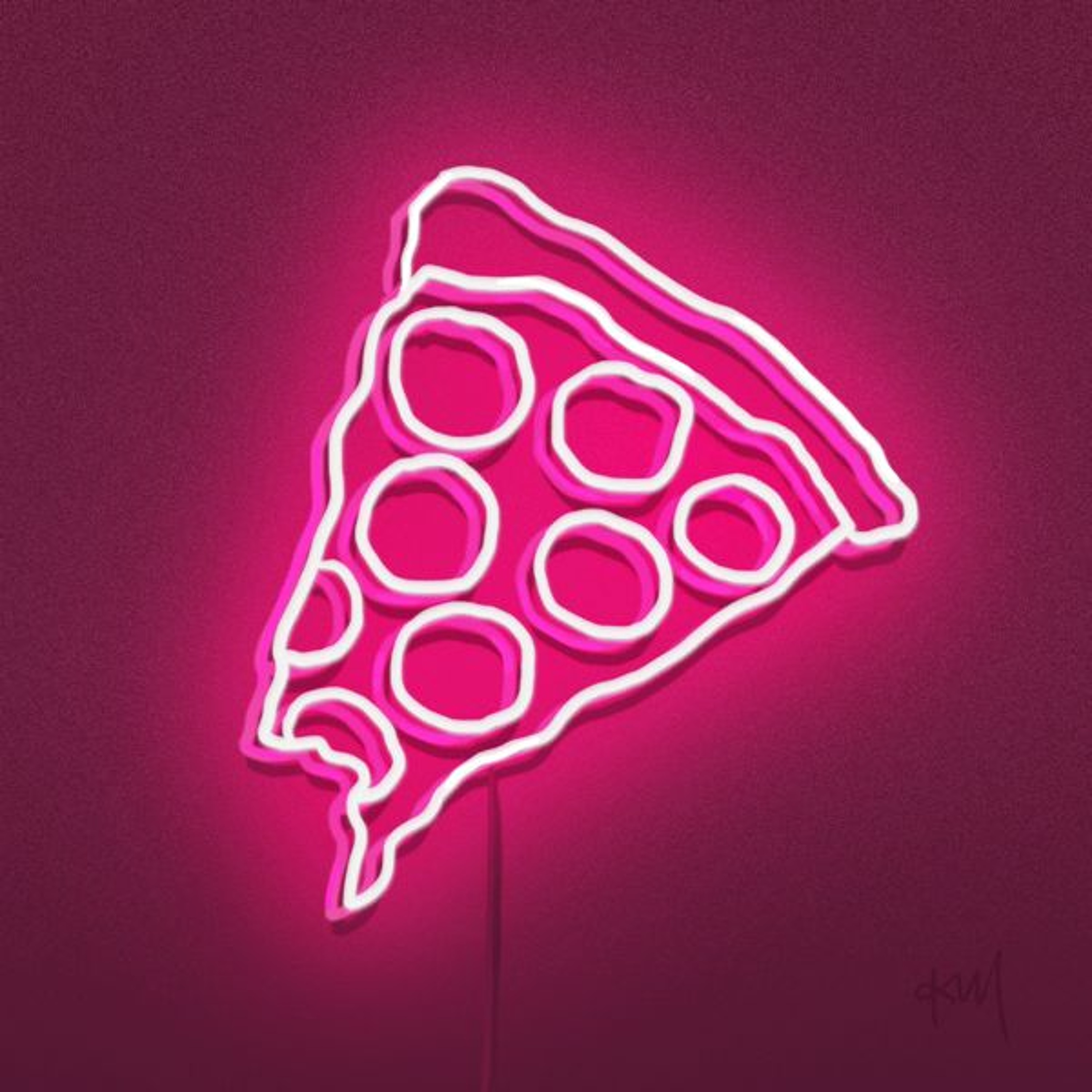 cold pizza party
