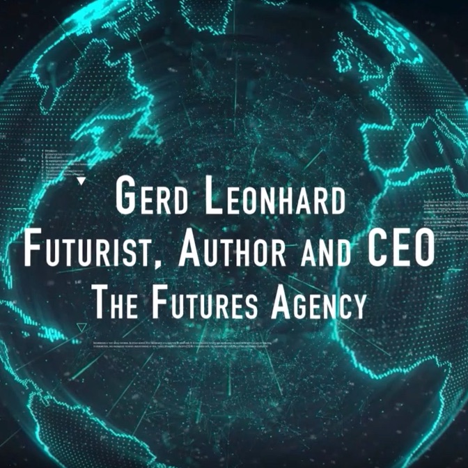 Futurist Keynote Speaker Gerd Leonhard: Keynote at Smart Move 4.0 in Monterey Mexico 2019