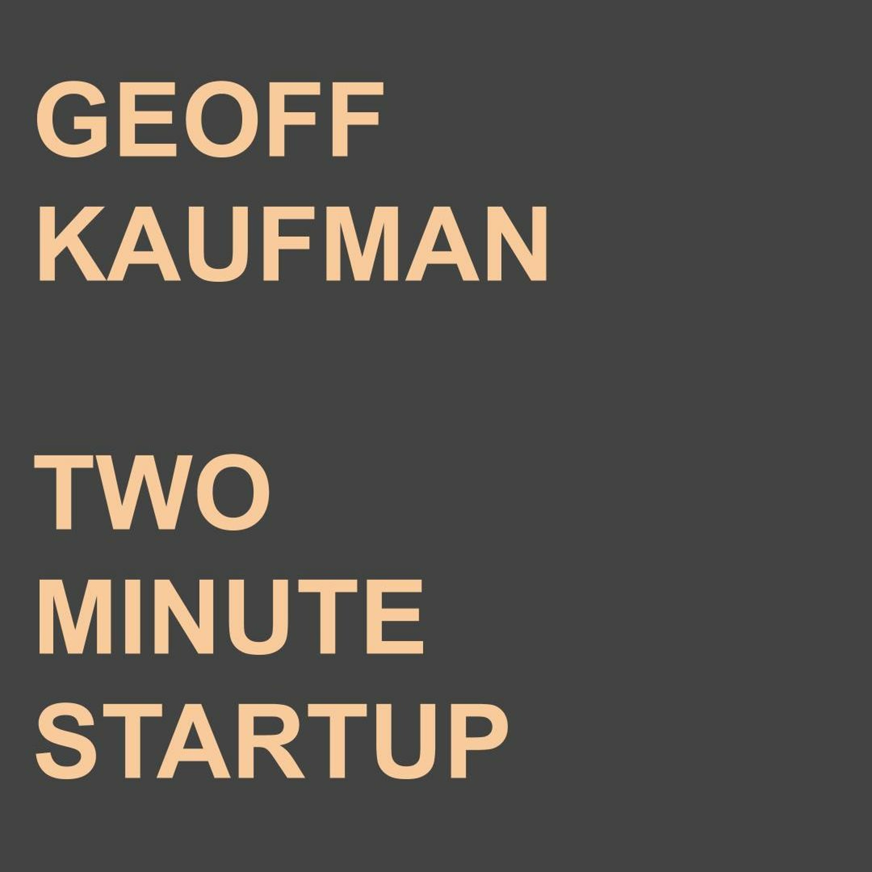 Two Minute Startup #3 (or, Depression)