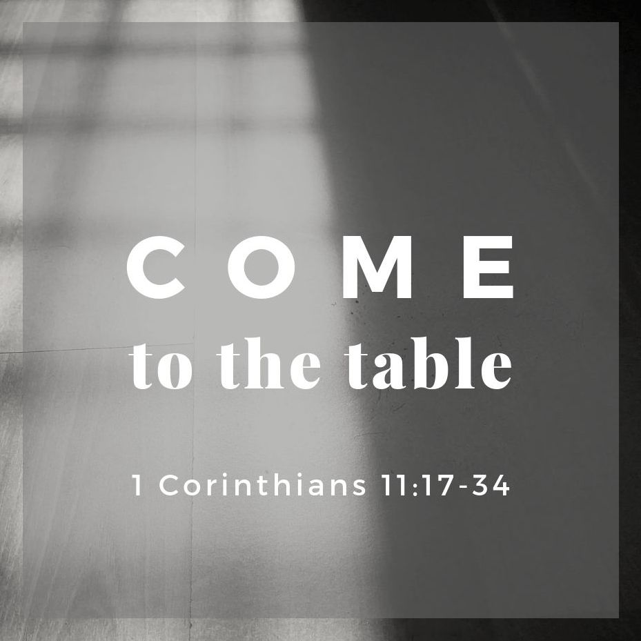 Come to the Table