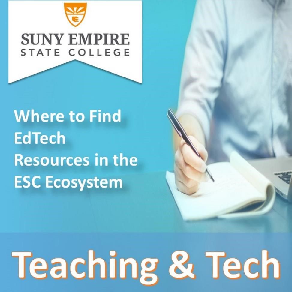 Where to Find EdTech Resources in the ESC Ecosystem