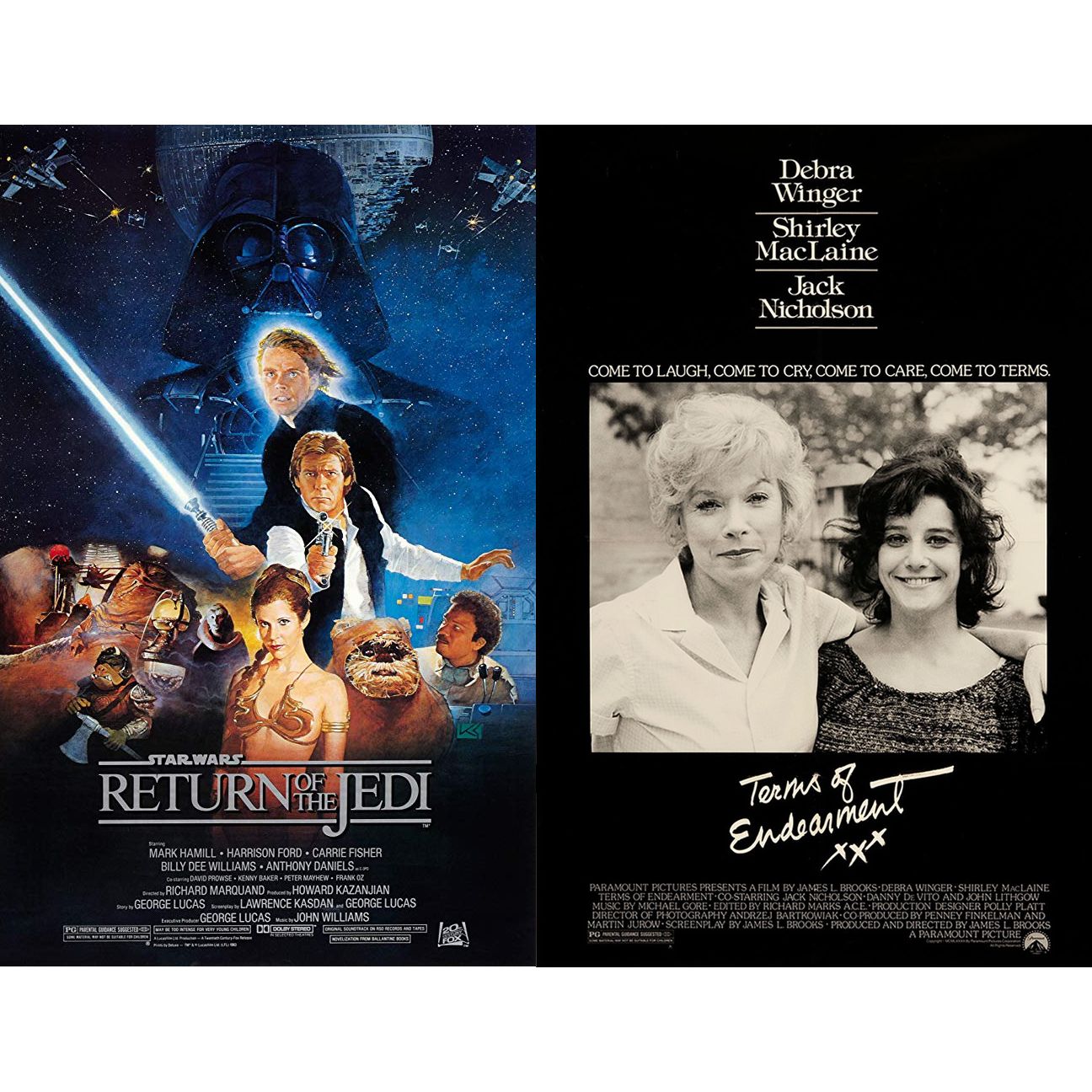 Episode 122 - Battle of 1983: Star Wars Episode VI: Return of the Jedi v. Terms of Endearment