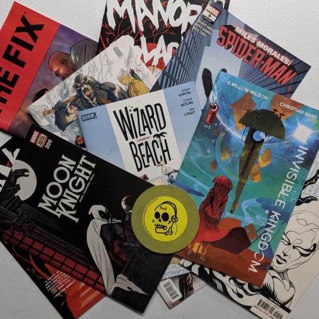 Please Don't Listen Episode 67-Comic Book Single Issues and Behind the Panels