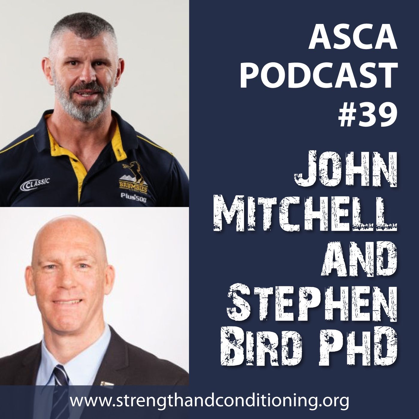 ASCA Podcast #39 - John Mitchell and Stephen Bird PhD