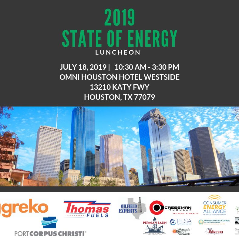 In The Oil Patch: Episode 211 - Live from State of Energy in Houston 7-27-19