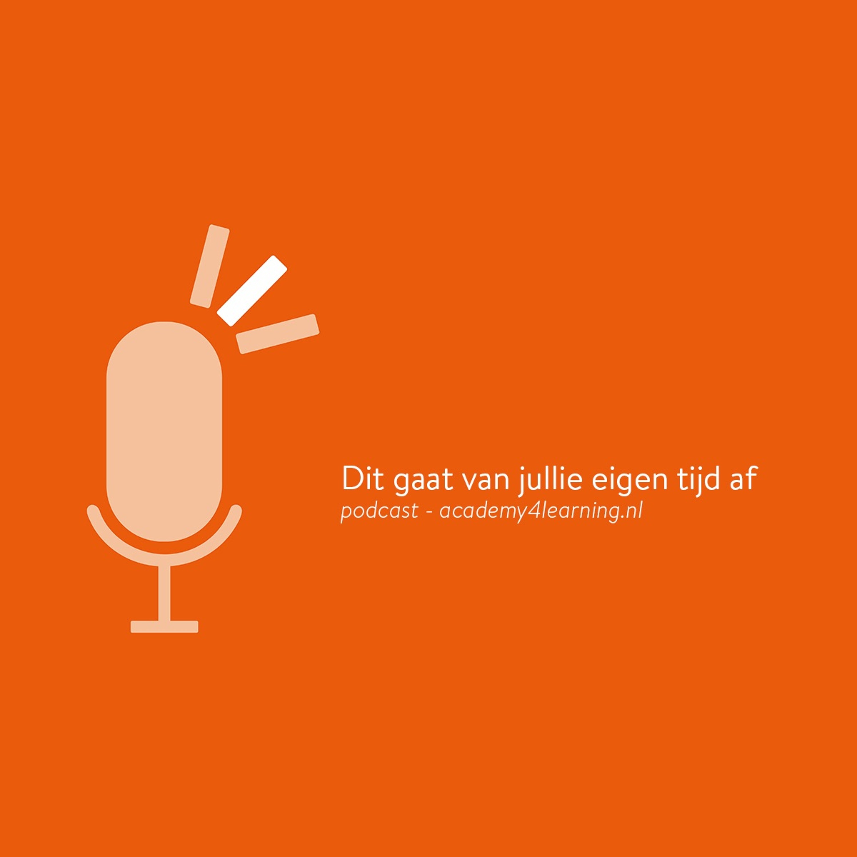 Dit gaat van jullie eigen tijd af