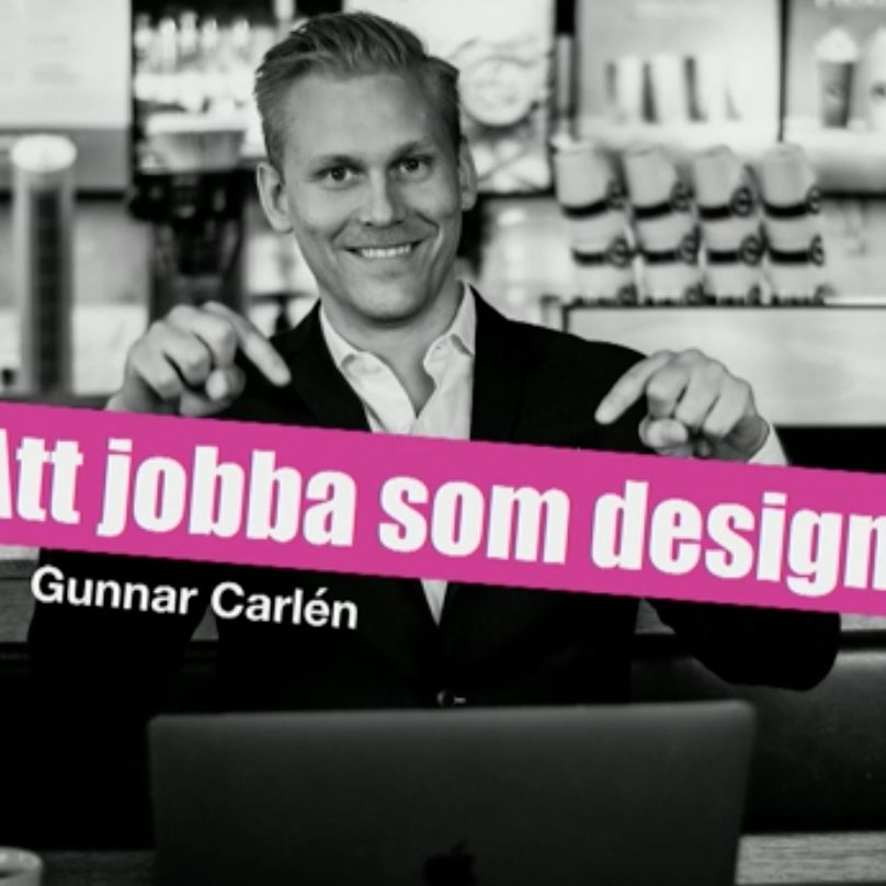 Gästföreläsarpodden Gunnar Carlén UX designer