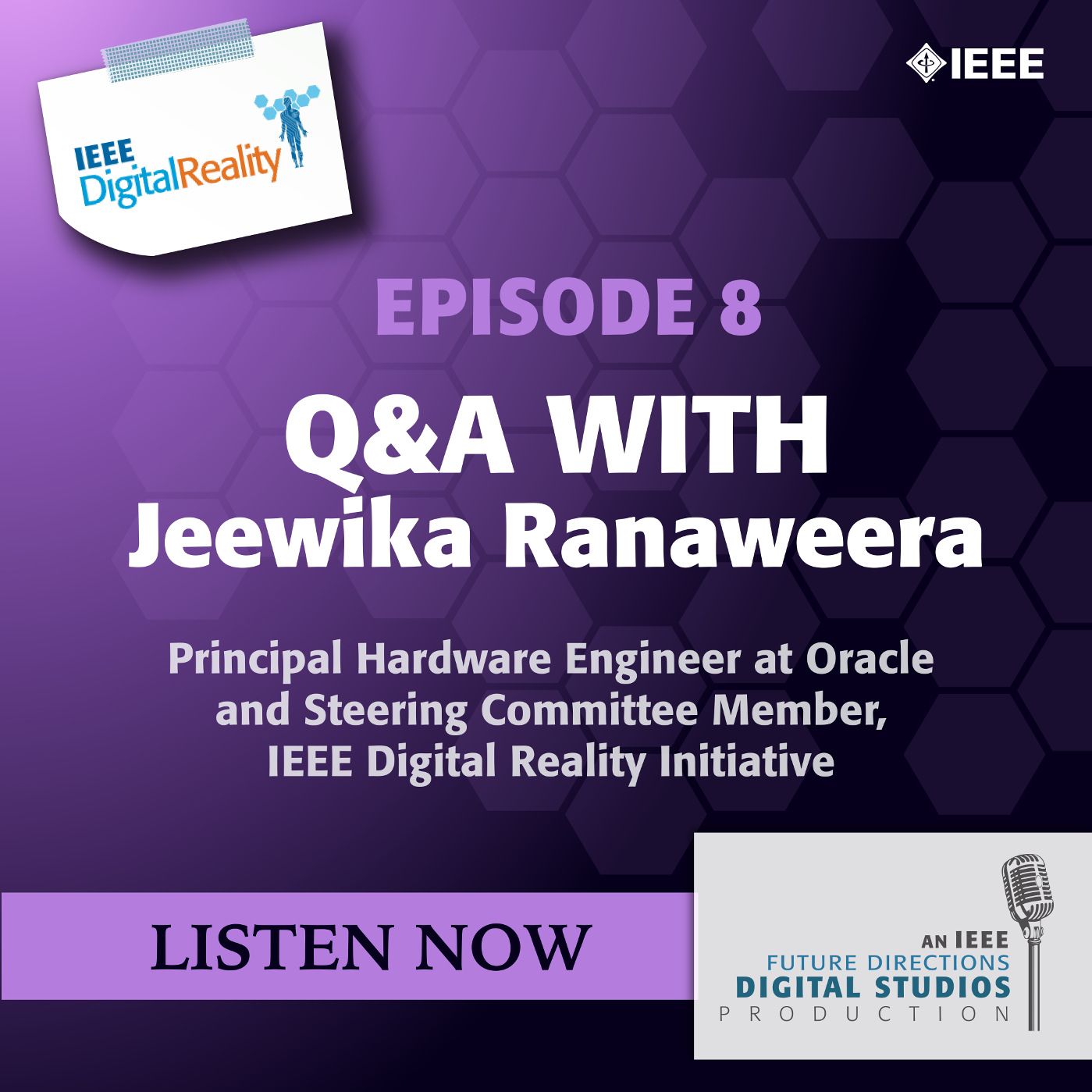 Episode 8: Q&A with Jeewika Ranaweera, Principal Hardware Engineer at Oracle