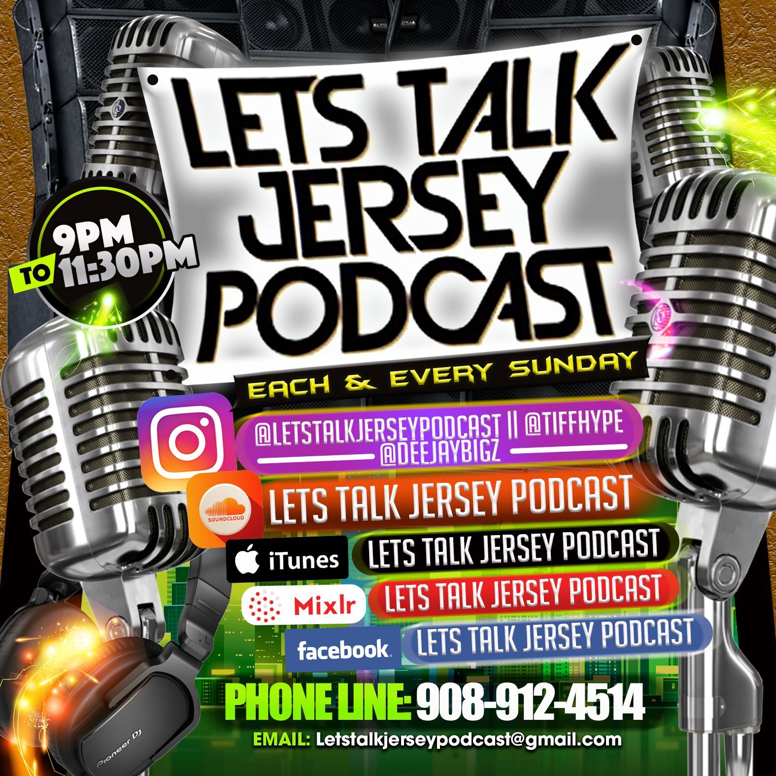 Lets Talk Jersey Podcast Episode #33.5 Mix By: Dj Deno Killa (No Interview)