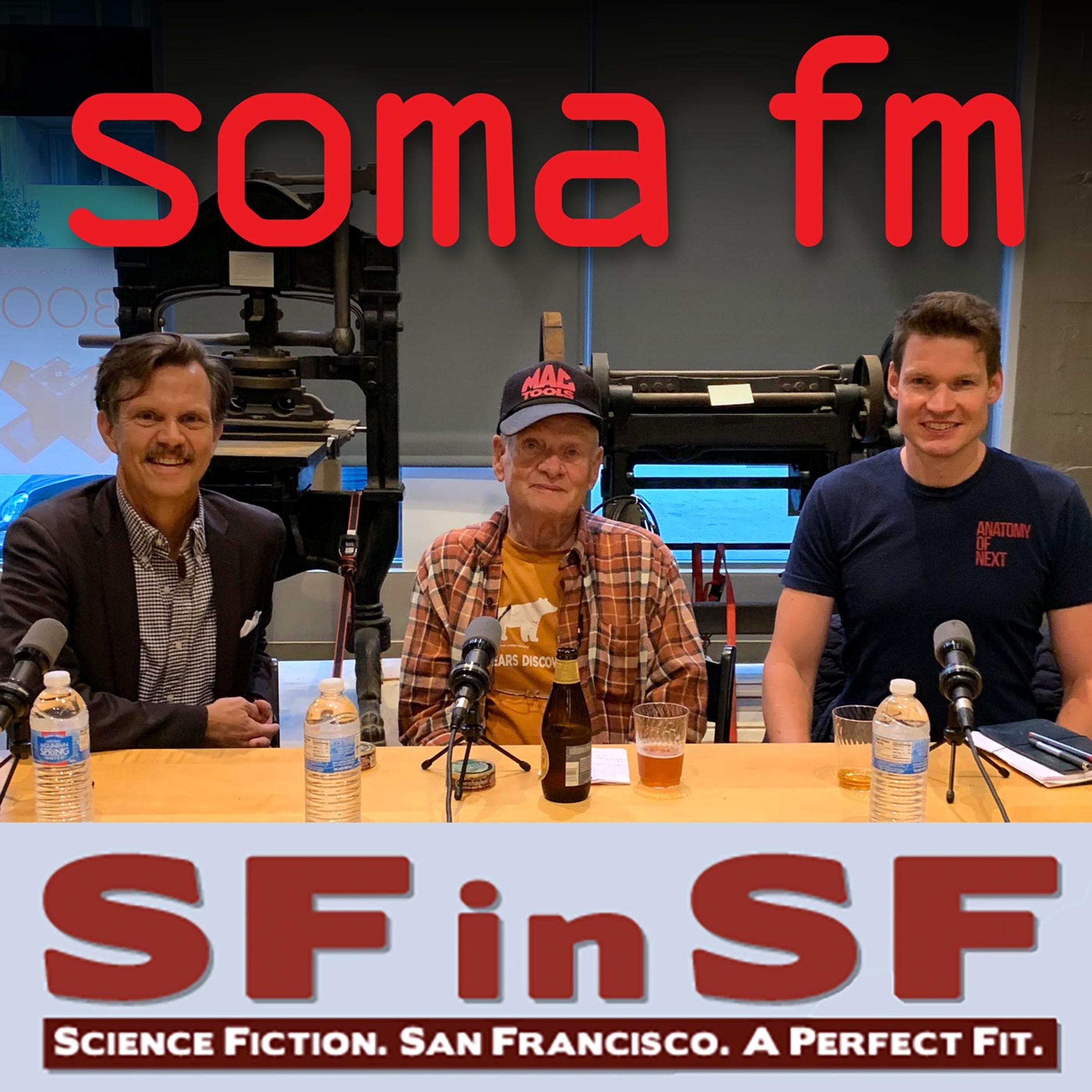 September 2019: Hannu Rajaniemi & Christopher Brown