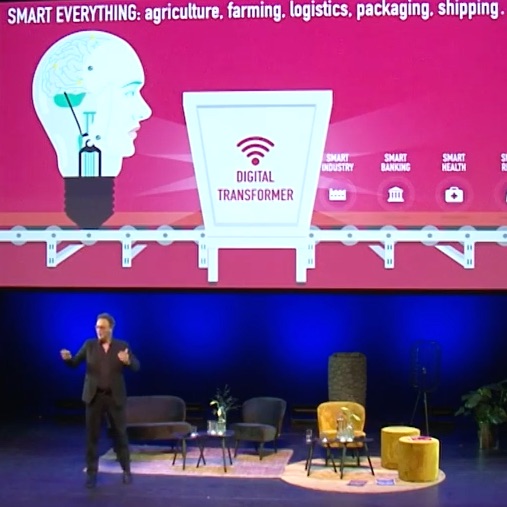 Futurist Speaker Gerd Leonhard at Trendsummit Veghel '19: Future of Food