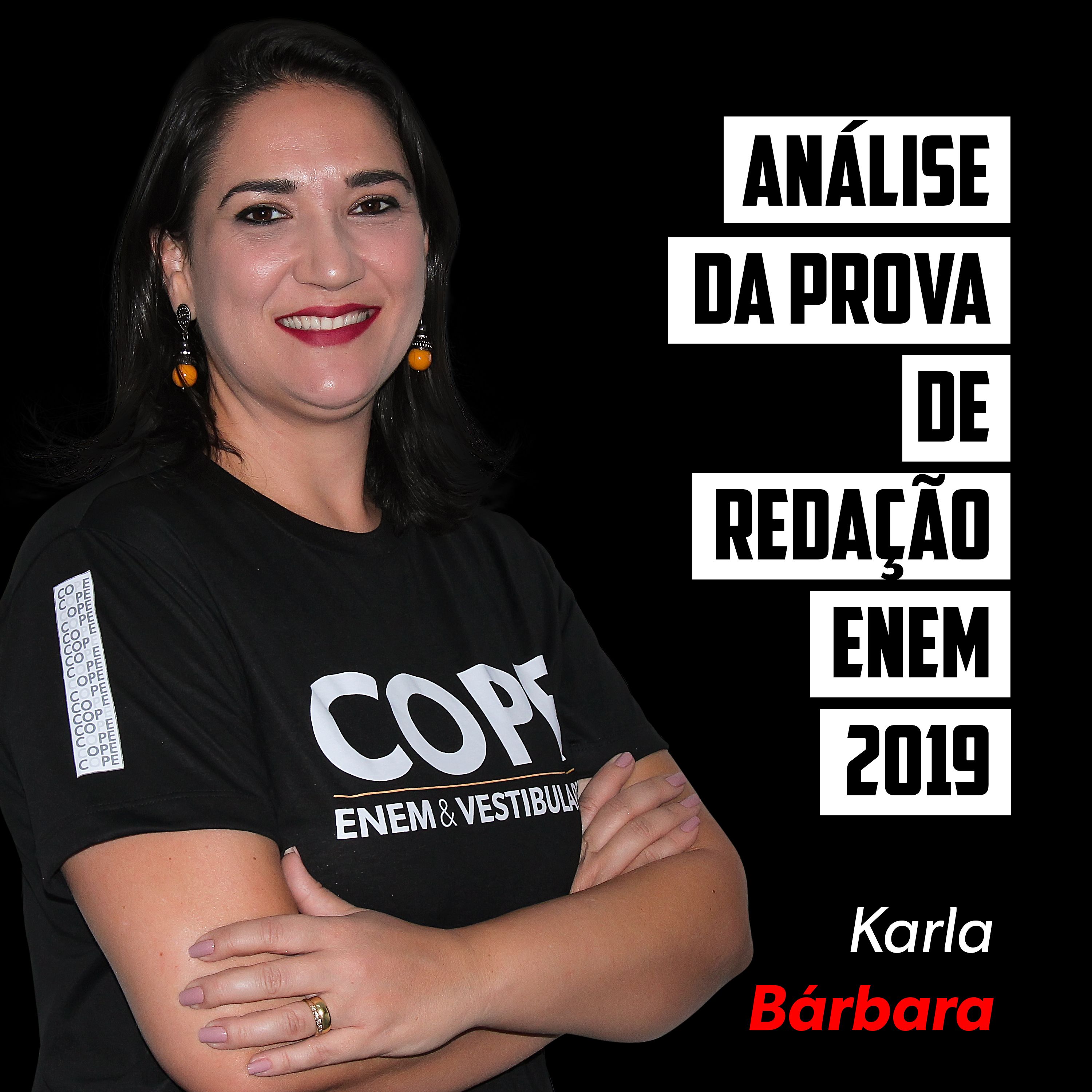 ANÁLISE DA PROVA DE REDAÇÃO ENEM 2019
