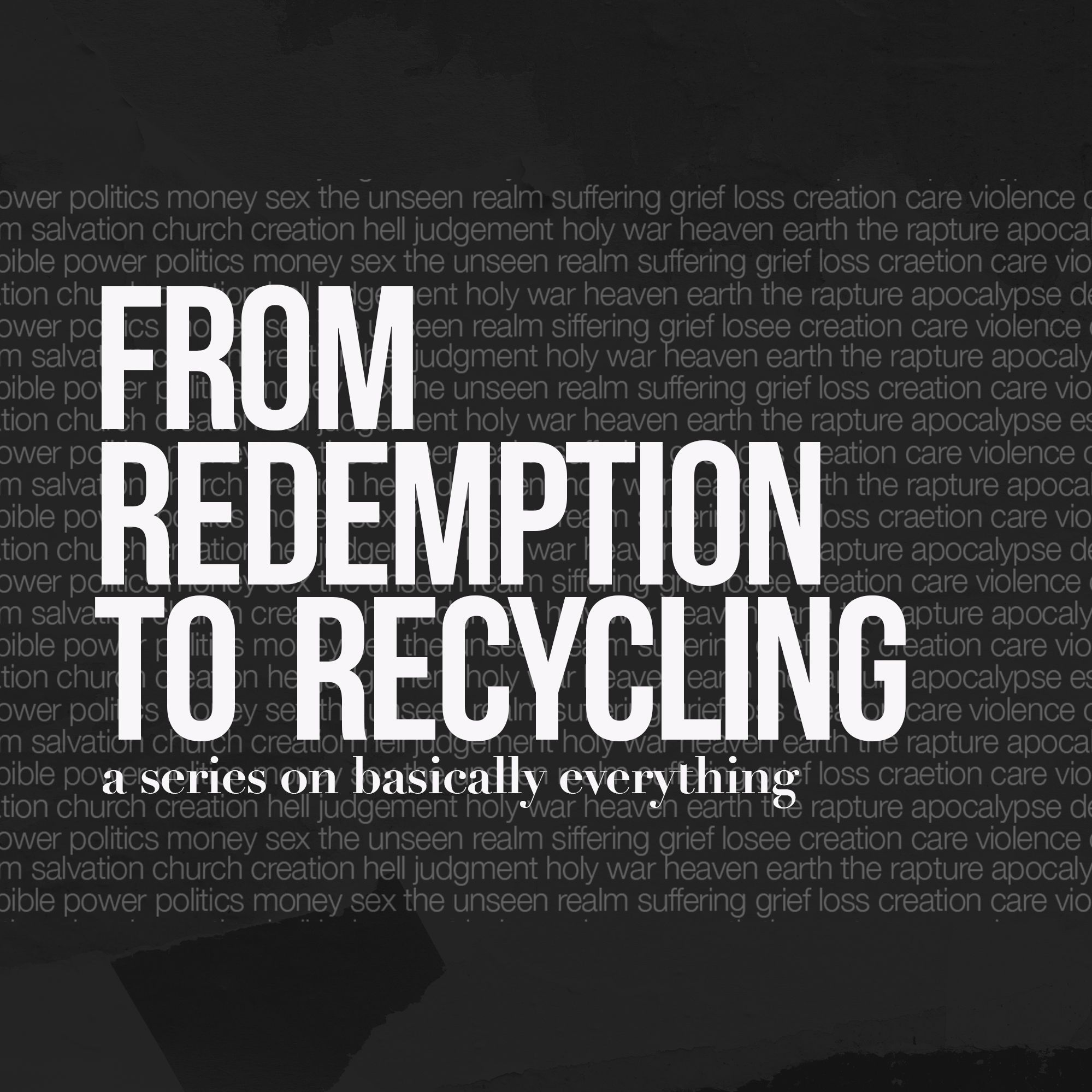 From Redemption To Recycling: Suffering, Grief, Loss, Mental Health, Technology + Social Media