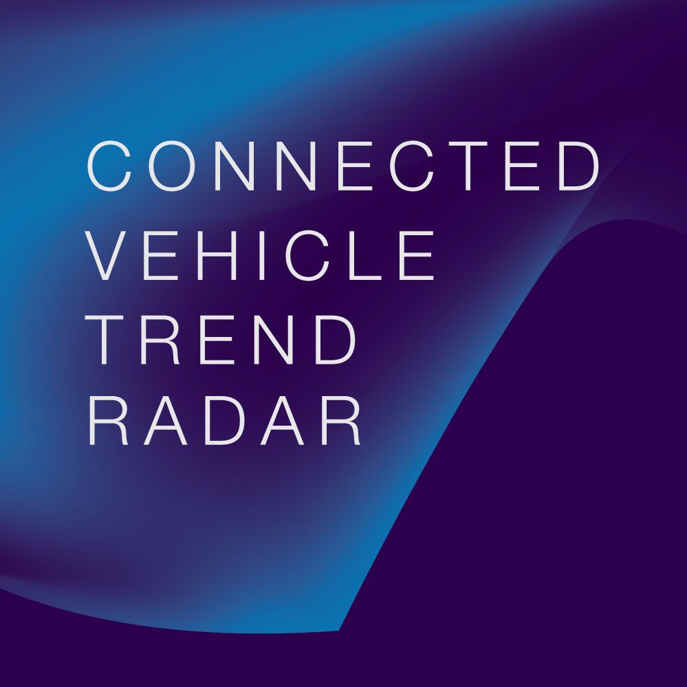 Connected Vehicle Trend Radar: Lessons from the USA and Europe