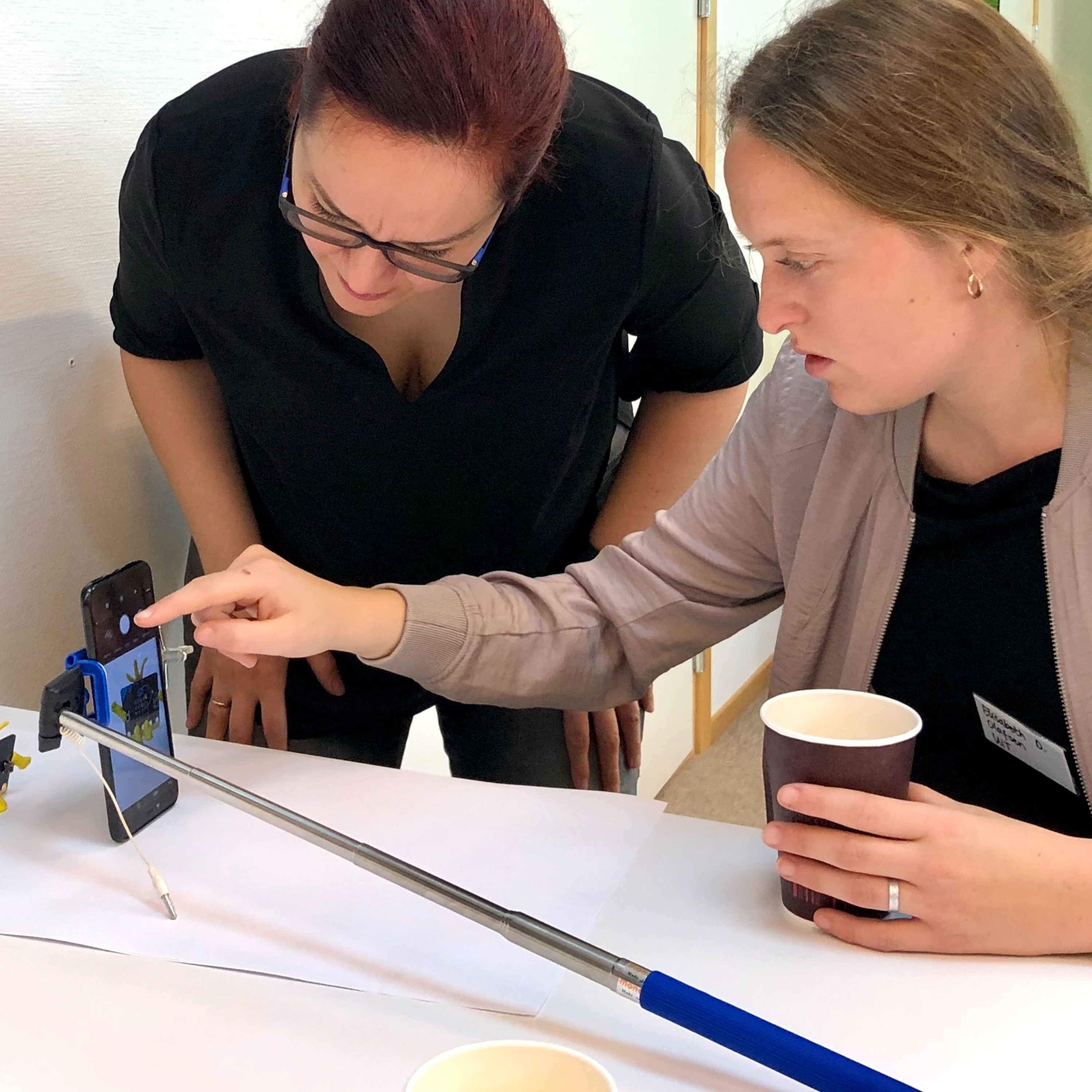 Samtale om FutureLab på UiT m. studentassistent Elisabeth Dahl Olafsen
