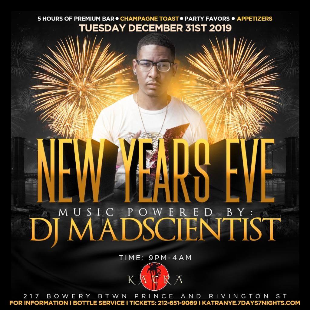 LIVE FROM KATRA NYC ON NEW YEARS EVE