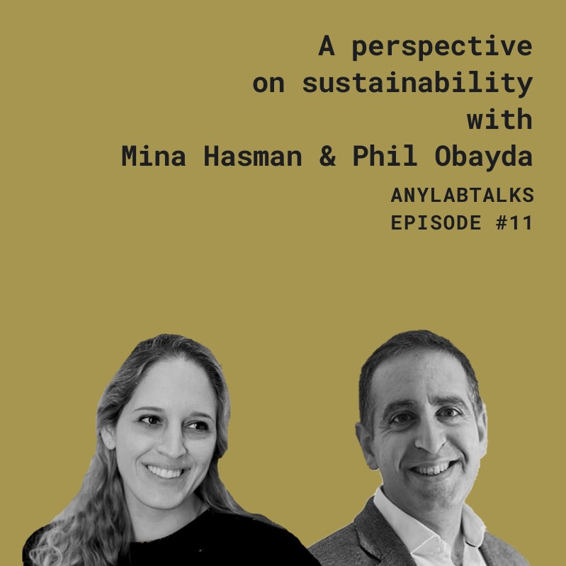 A perspective on Sustainability with Mina Hasman and Phil Obayda