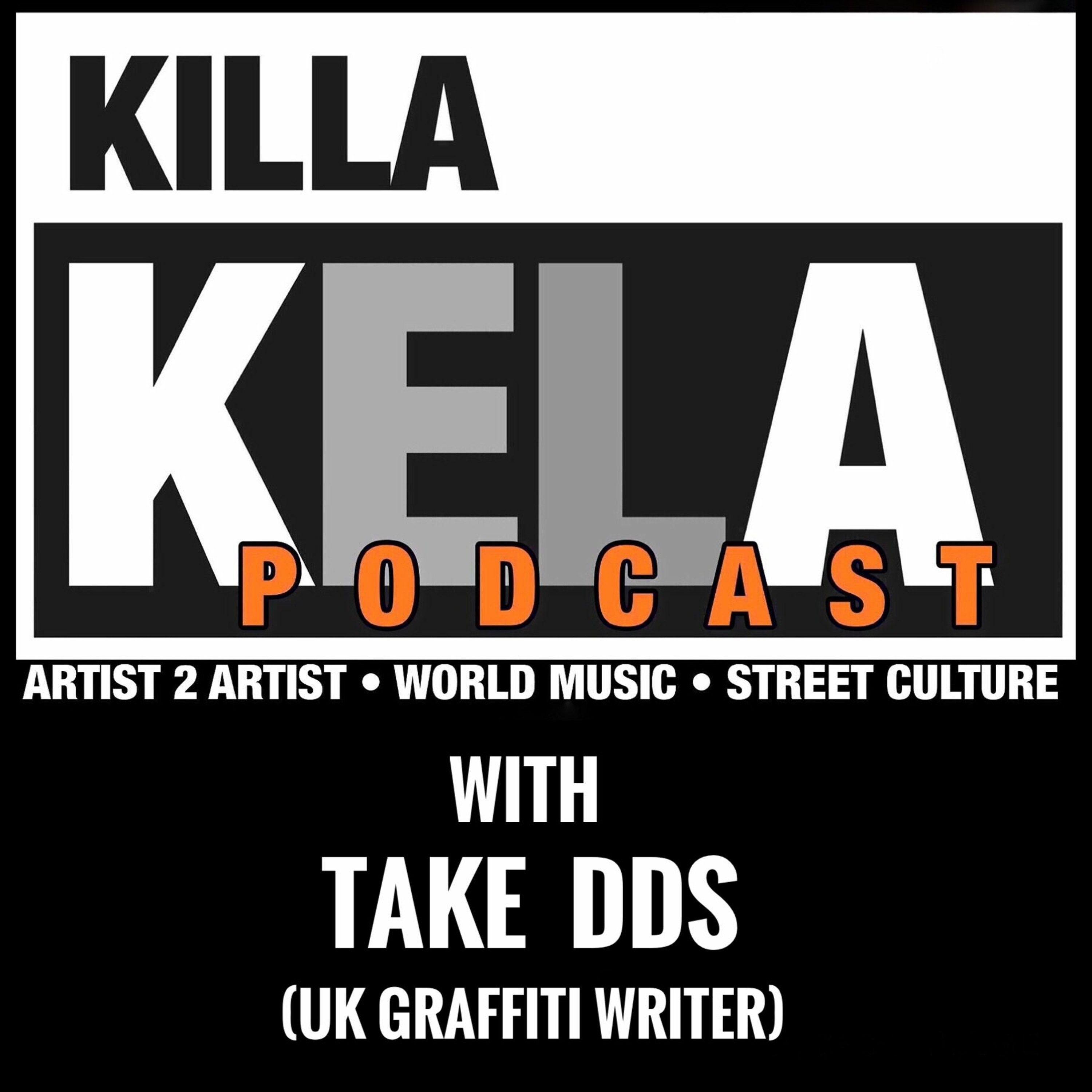 with guest TAKE DDS (UK Graffiti Writer)