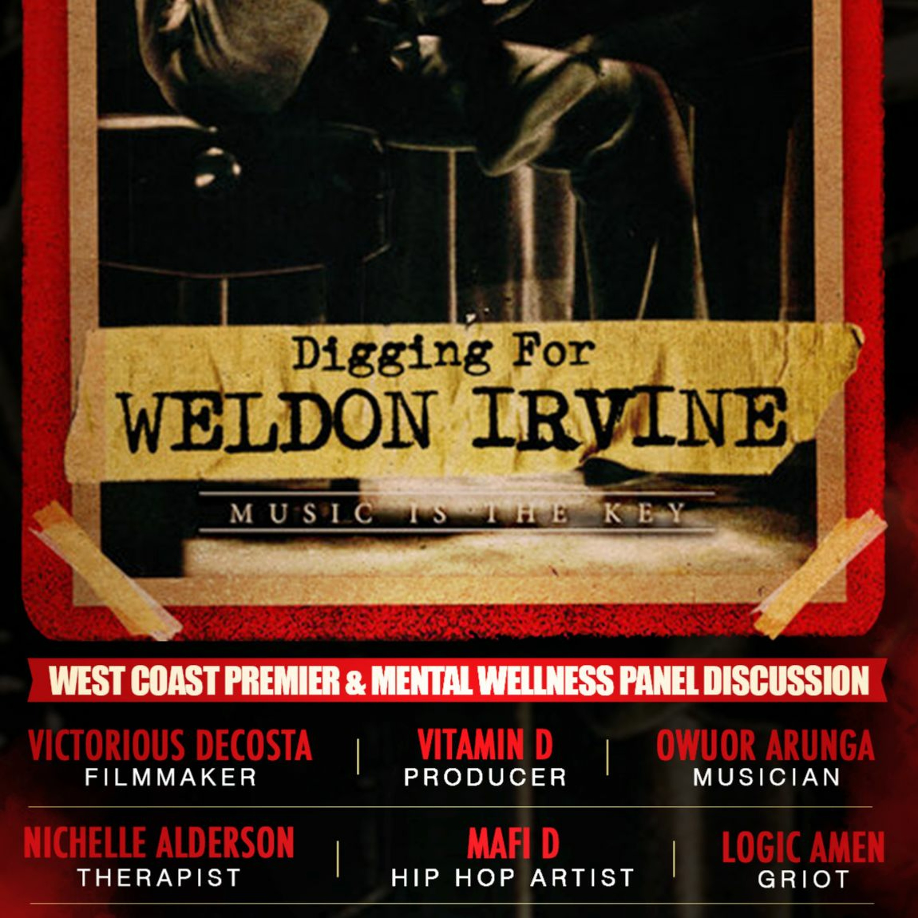 Digging for Weldon Irvine Mental Health Wellness Discussion