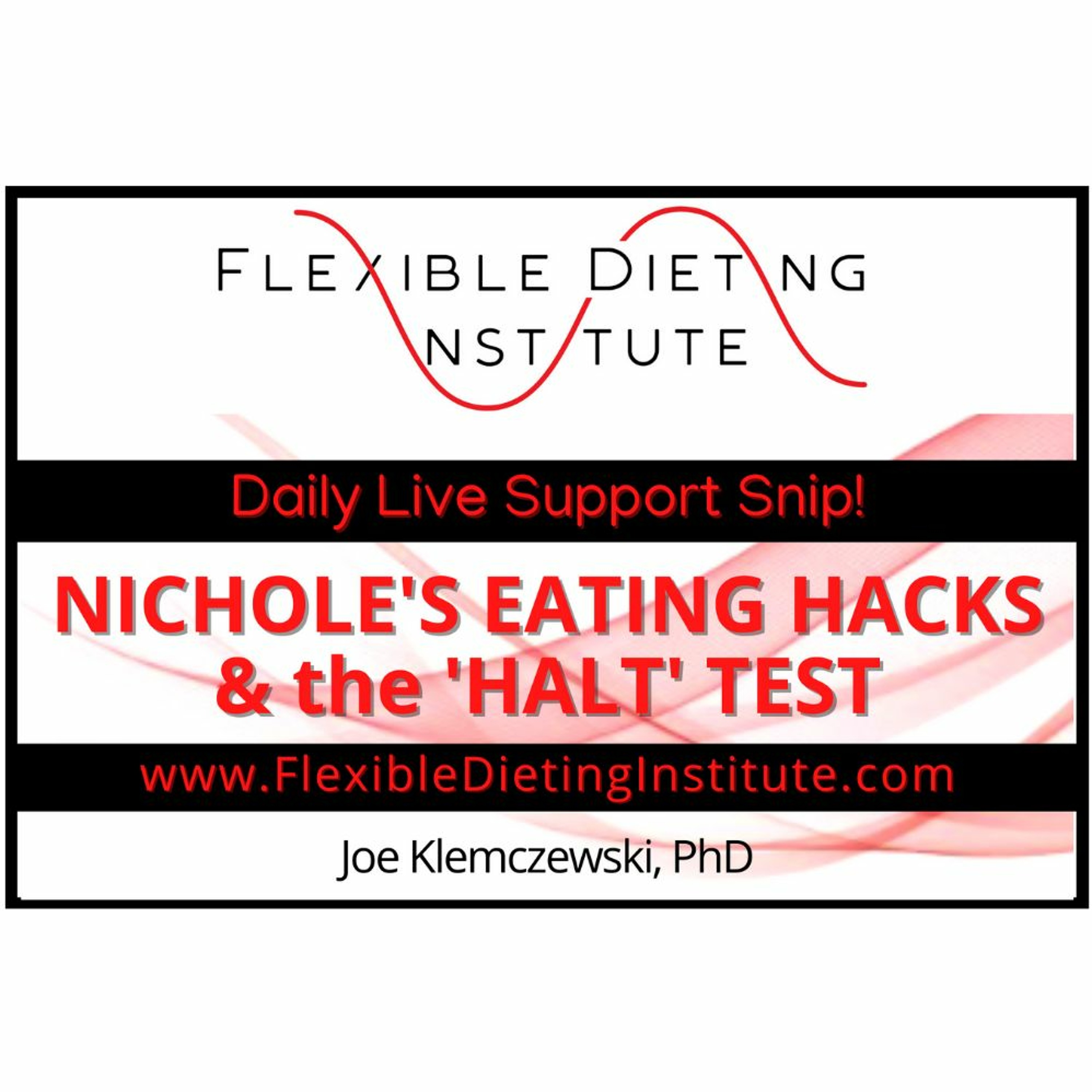 NICHOLE'S EATING HACKS - Flexible Dieting Institute
