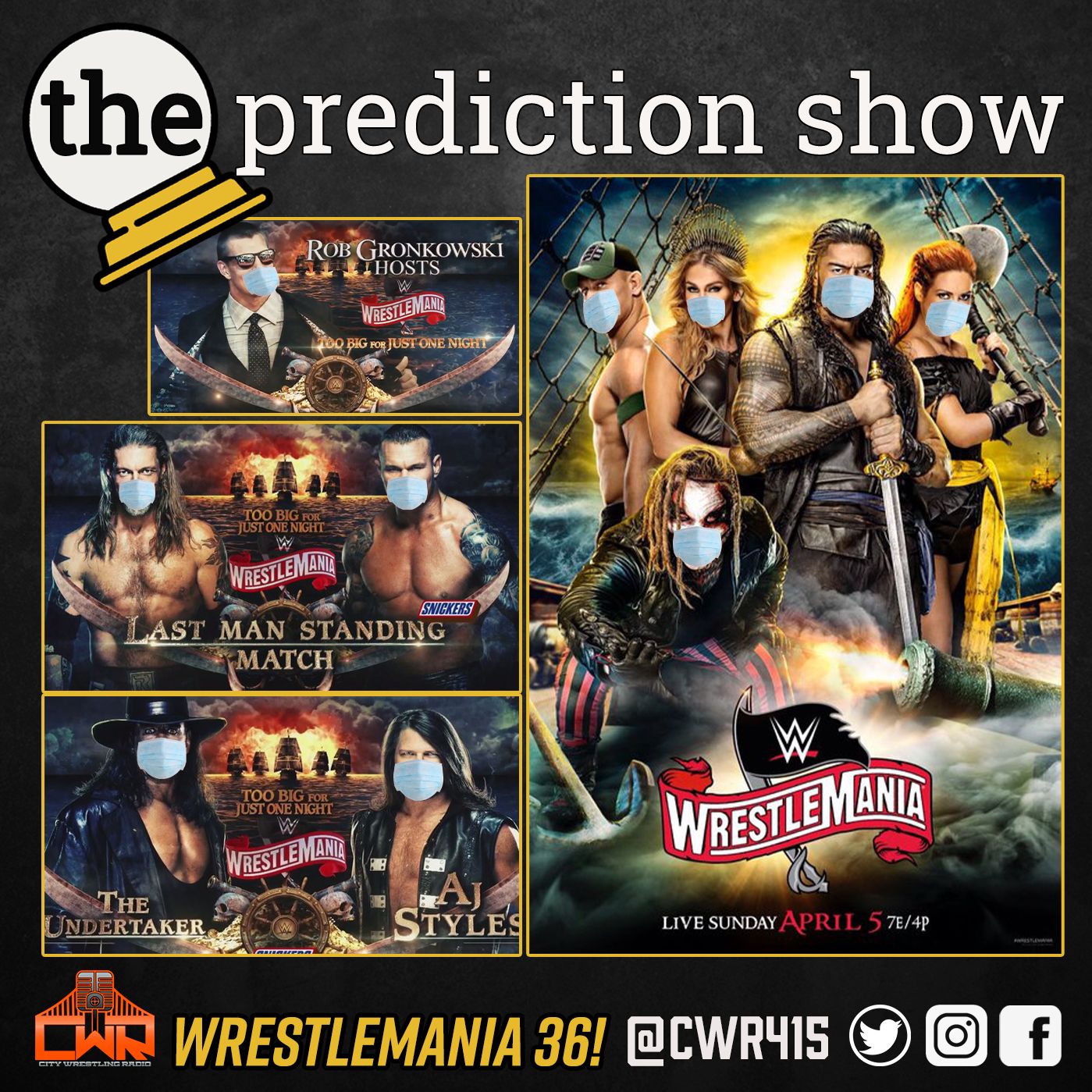 Wrestlemania 36 - Pre-show & predictions