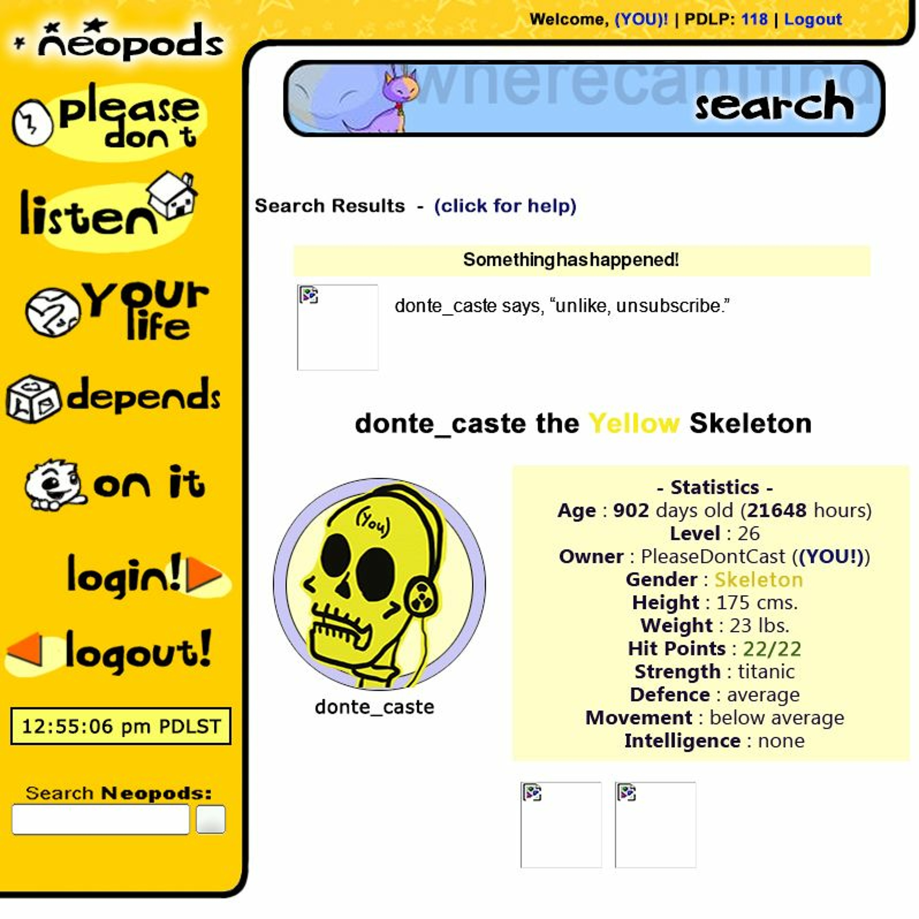 Please Don't Listen Episode 118- Neopets and Browser Games