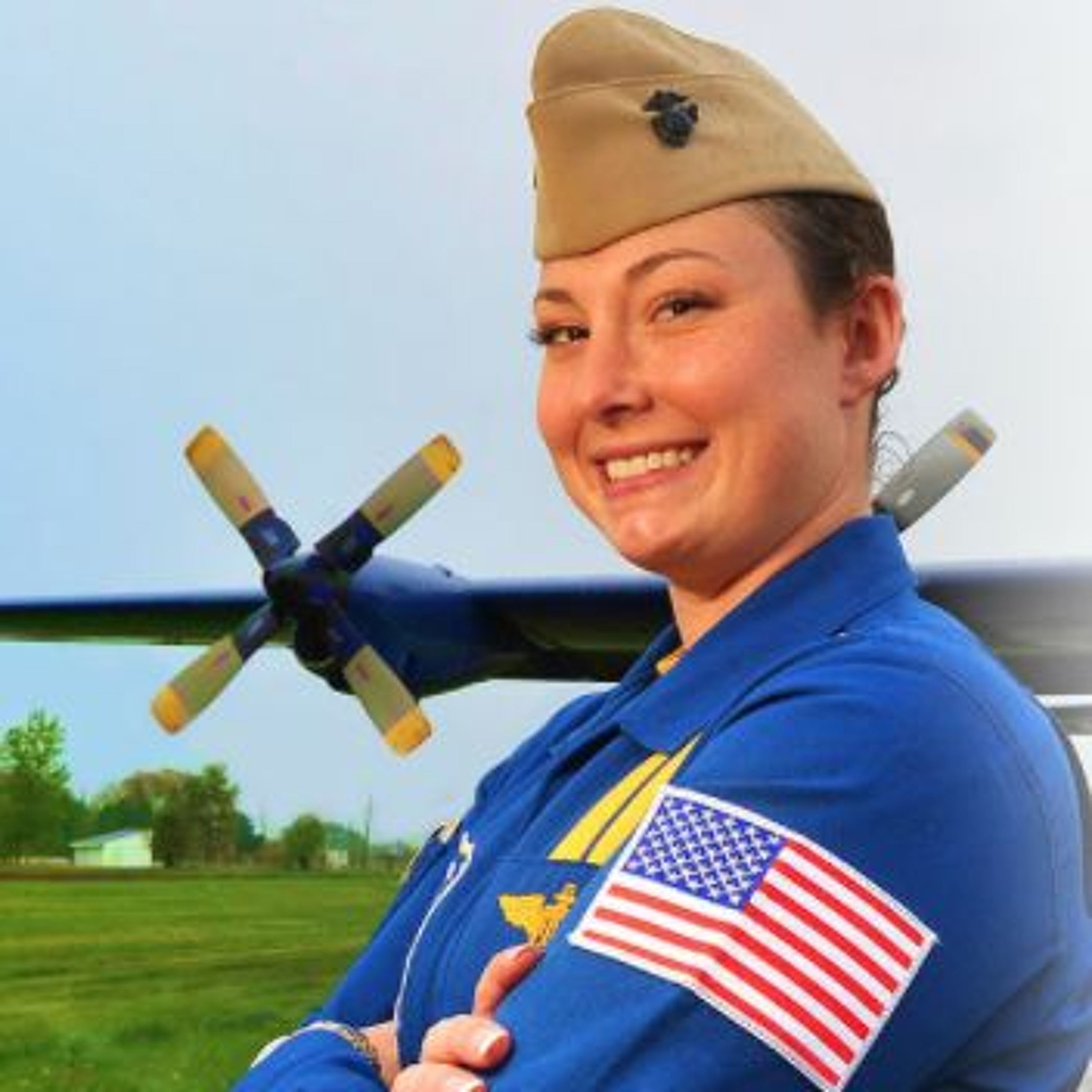 Ep30: Part 1 of 4 - Interview With Maj. Katie Cook, First Female Blue Angels Pilot