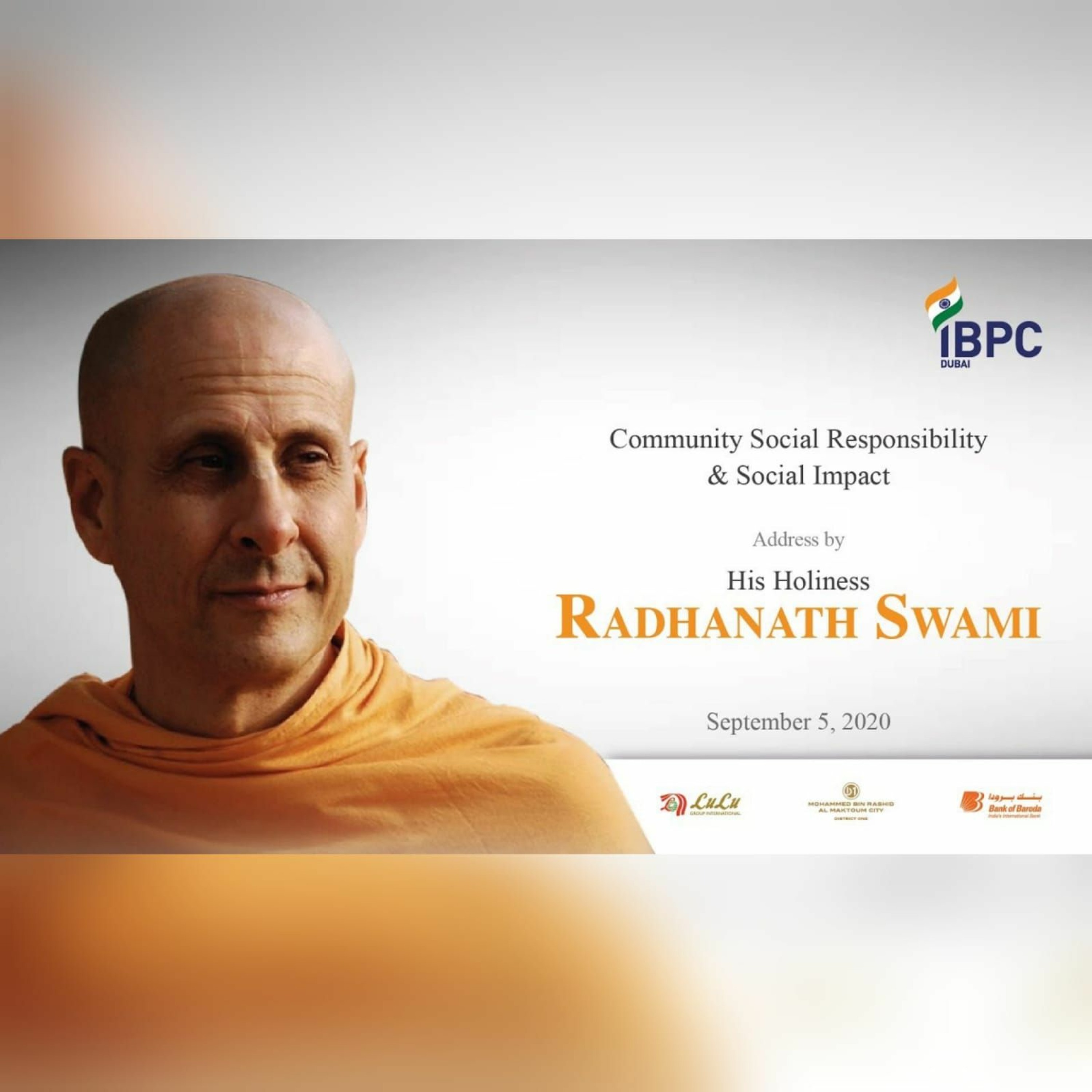 Radhanath Swami