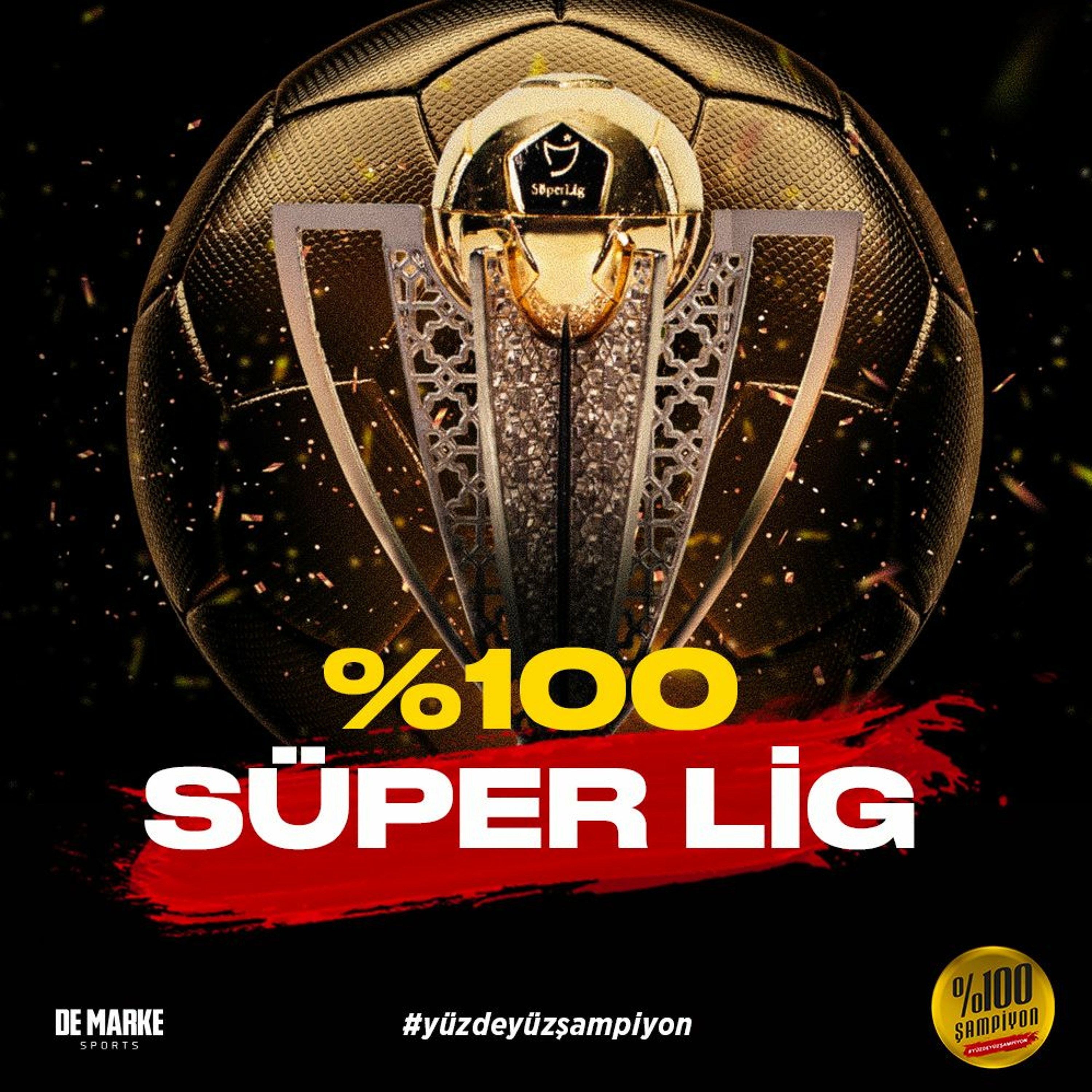 Süper Lig'de 34. Haftaya Bakış #YüzdeYüzŞampiyon