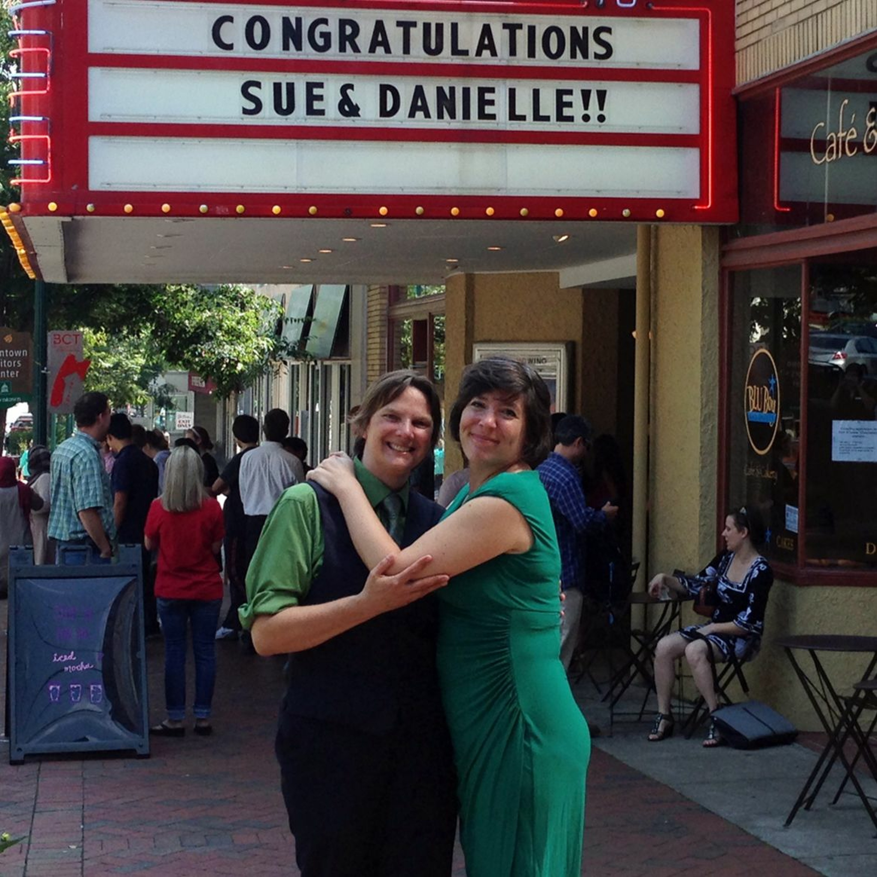 Sue and Danielle - JUST MARRIED
