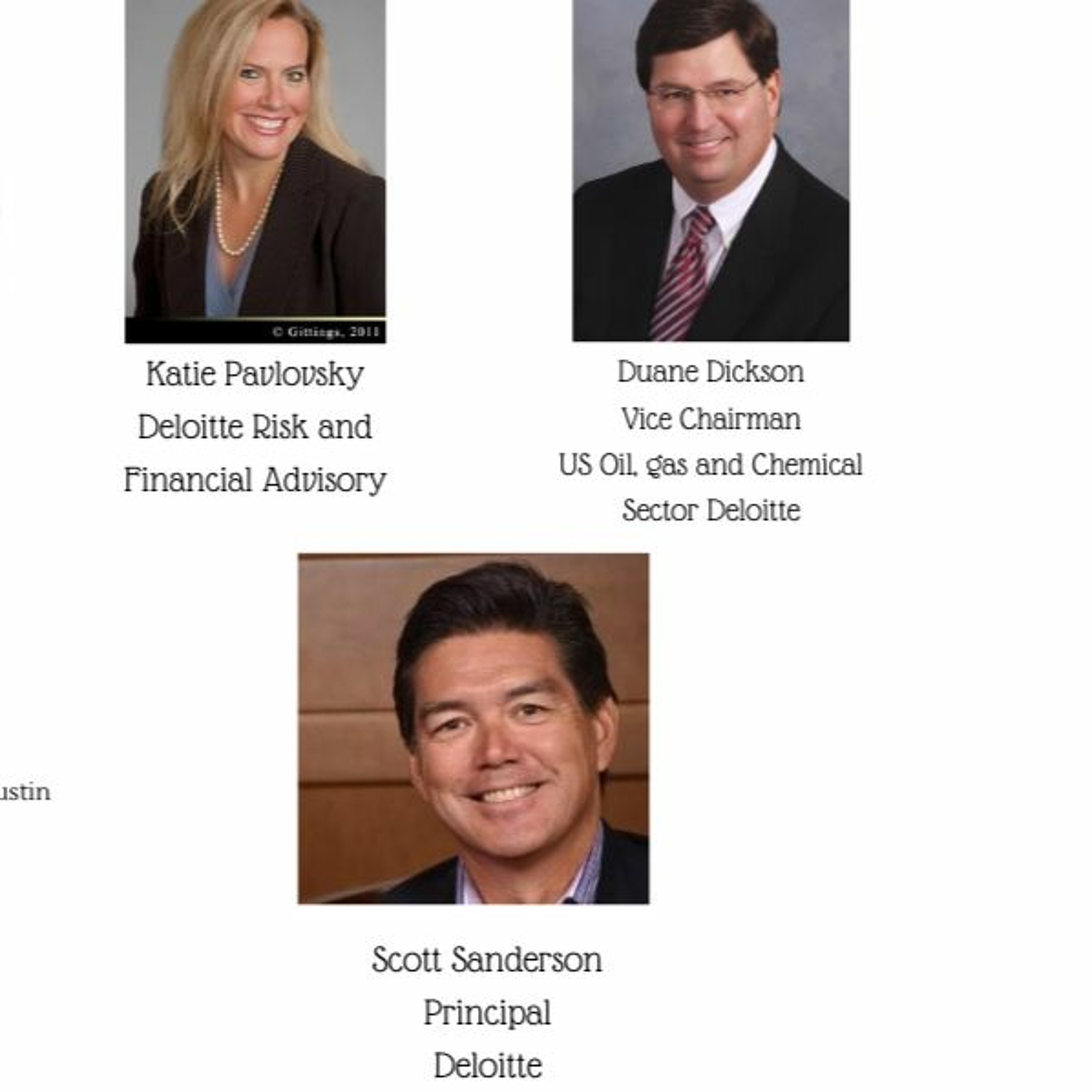 Episode 258: Katie Pavlovsky, Duane Dickson & Scott Sanderson - Deloitte