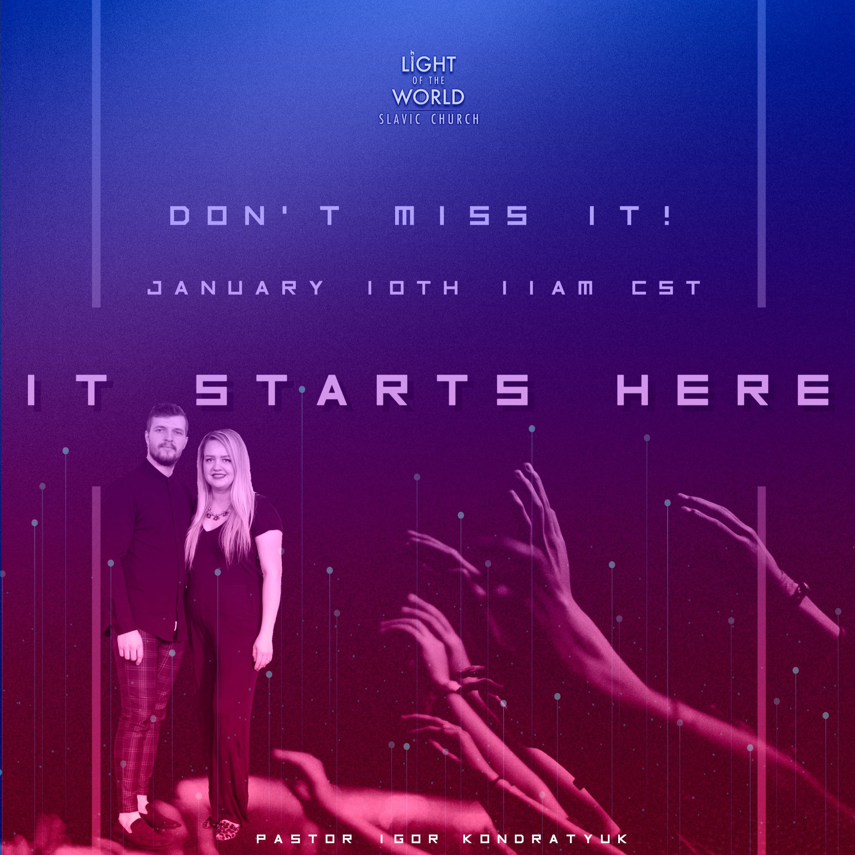 It Starts Here | Pastor Igor Kondratyuk 1.10.21