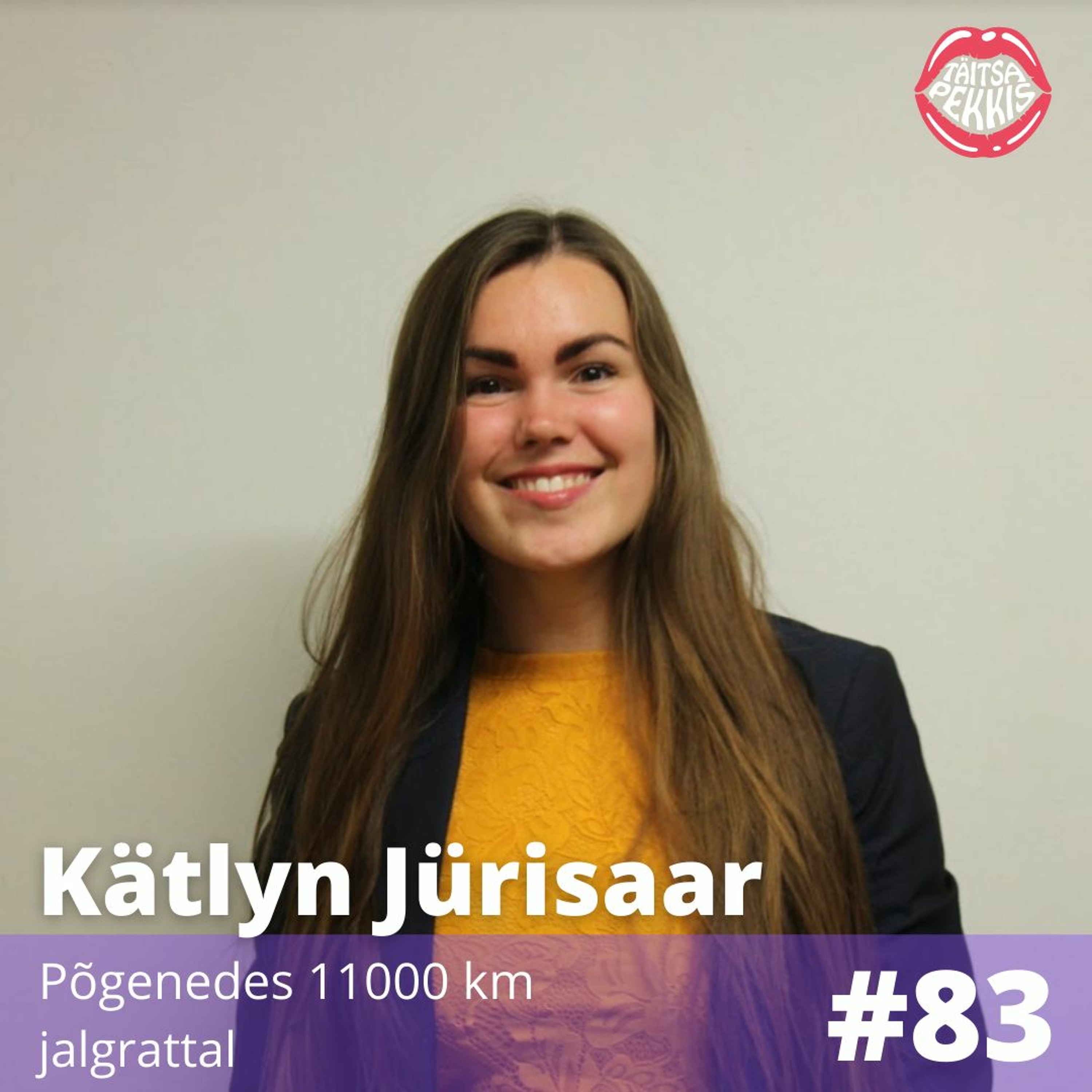 #83 – Kätlyn Jürisaar – Põgenedes 11 000 km jalgrattal