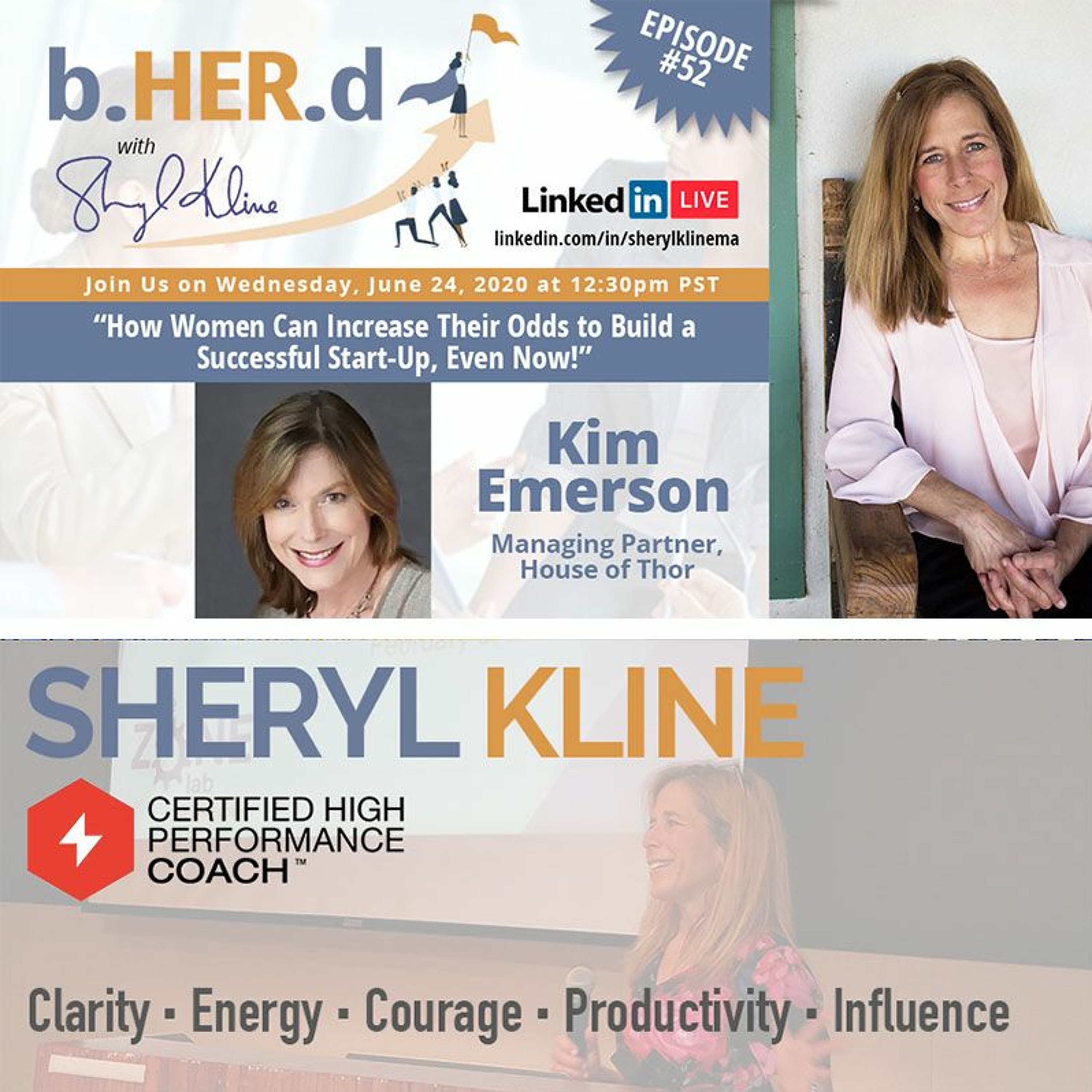 Mental Toughness Mastery Podcast with Sheryl Kline, M.A. CHPC