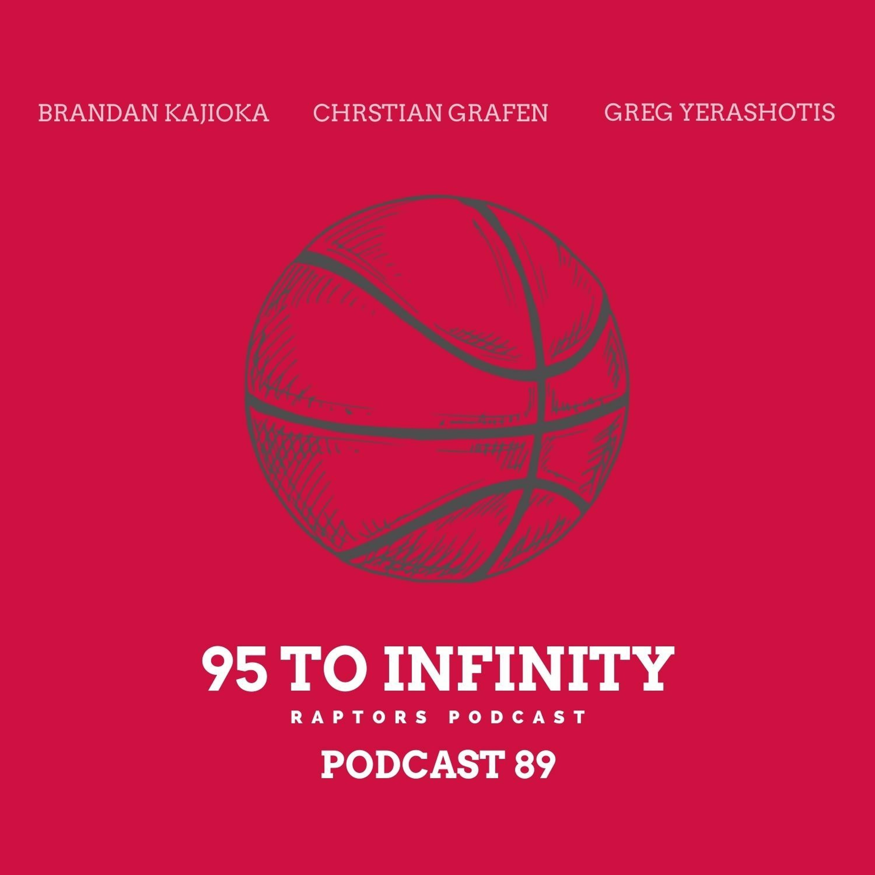 95 to Infinity Podcast 89 - Toronto Raptors Game One and Two Victories