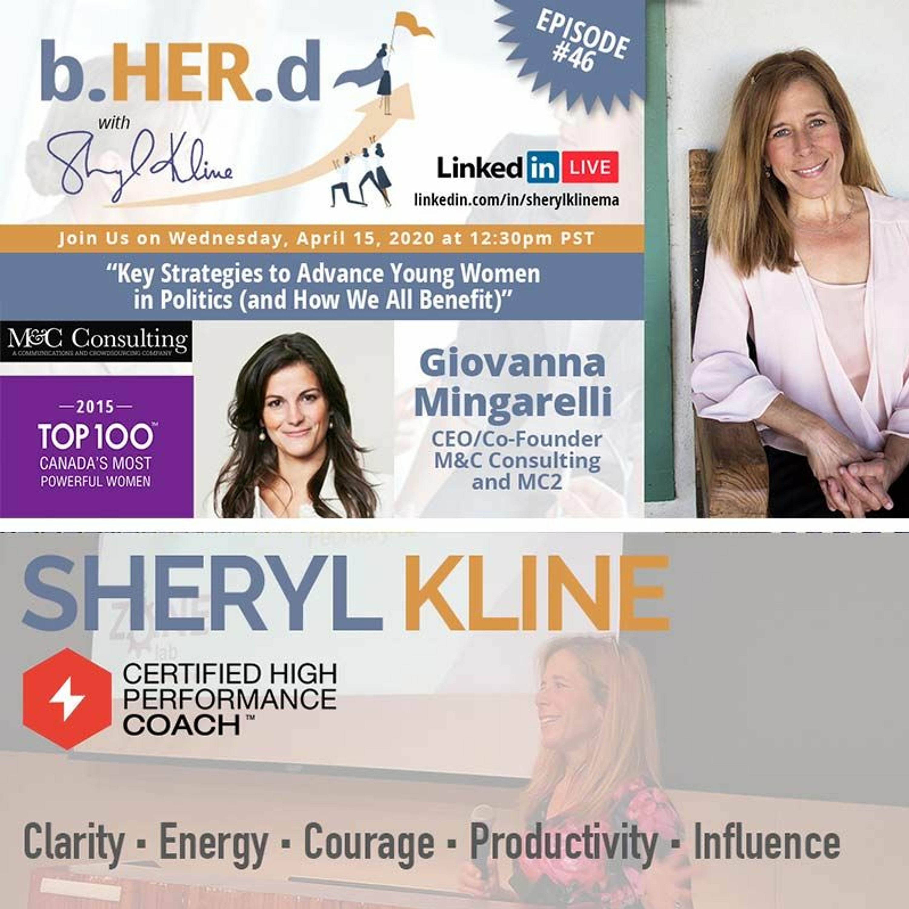 Mental Toughness Mastery Podcast with Sheryl Kline, M.A. CHPC