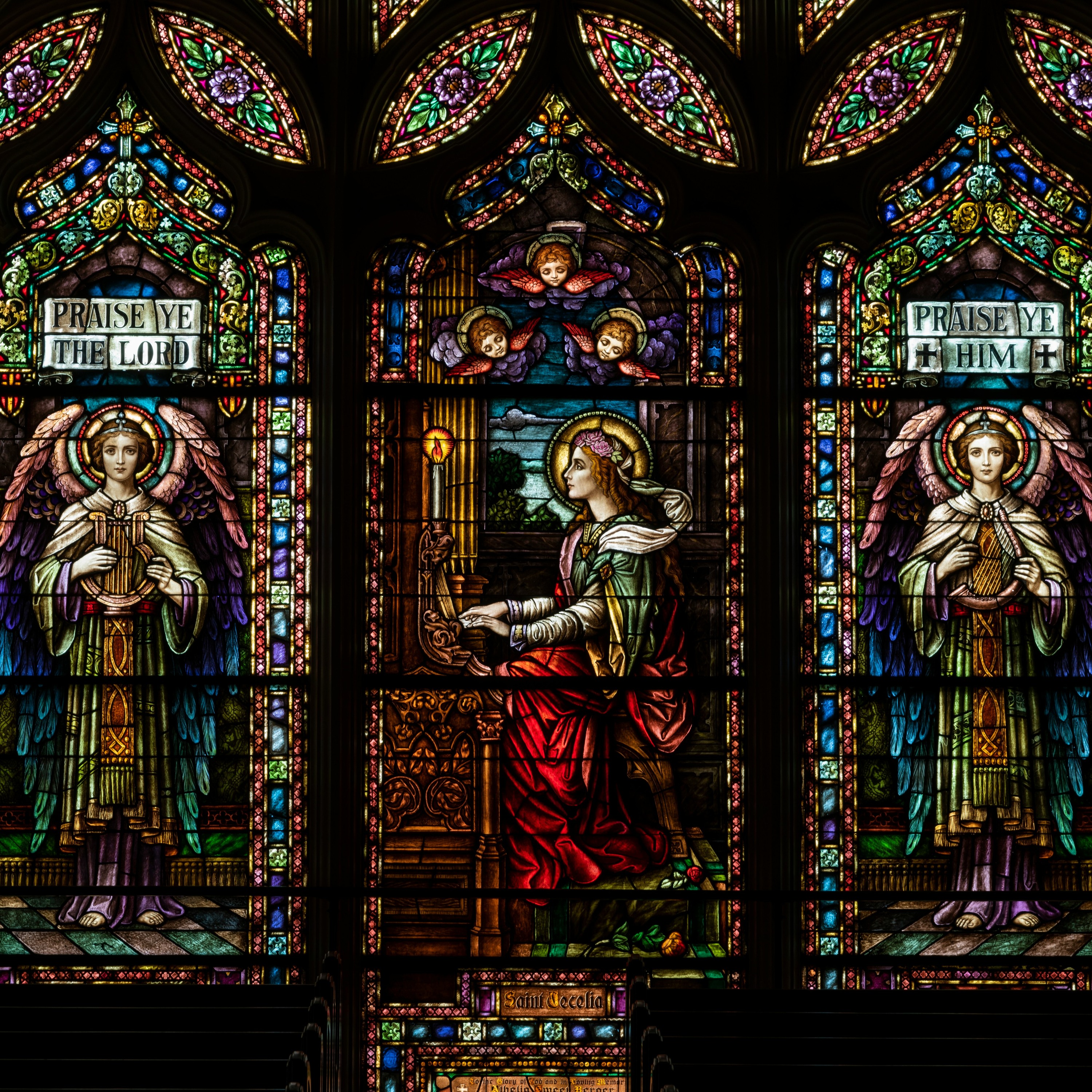 Stories in Glass: Pt. 1 - St. Cecilia (10-18-2020)