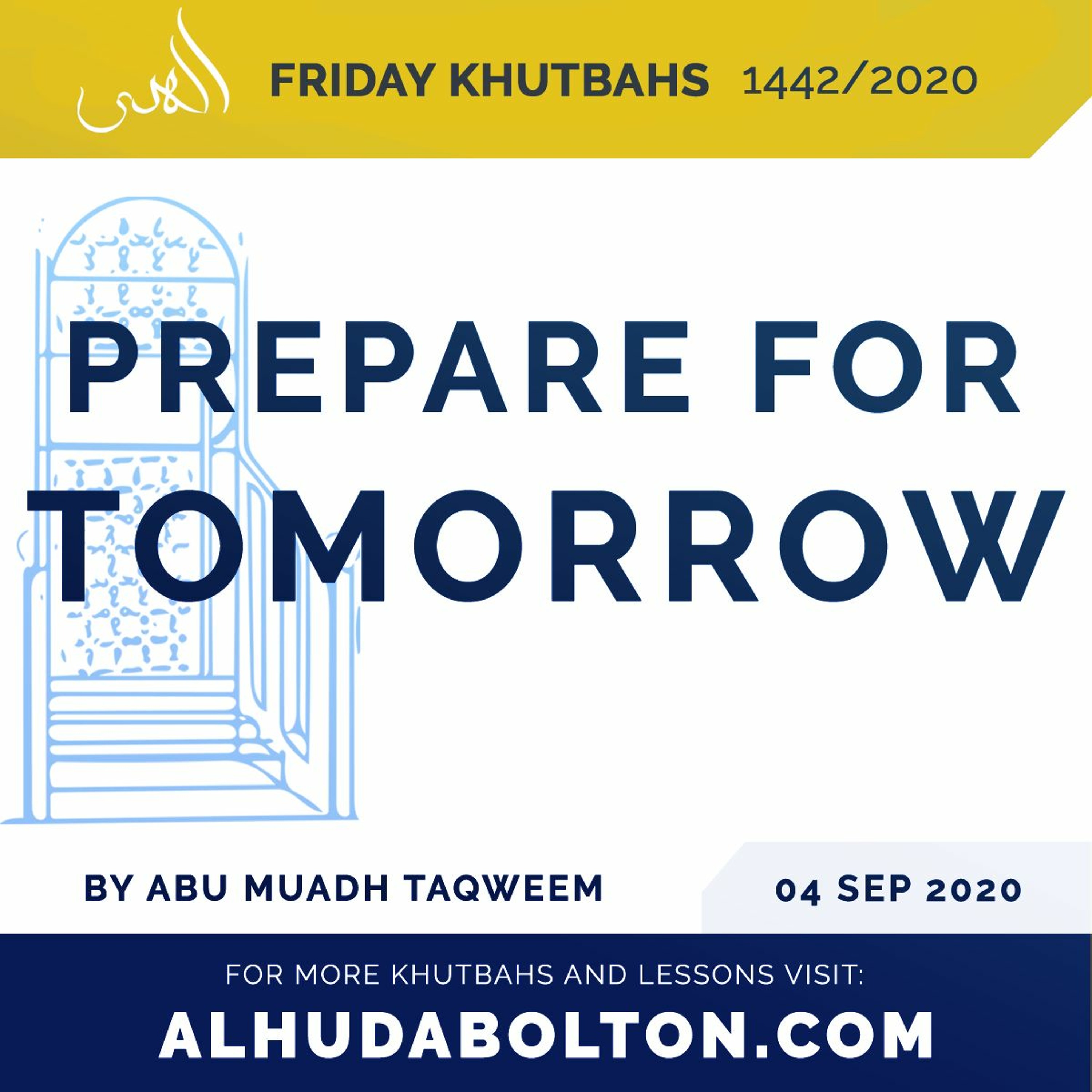Prepare For Tomorrow